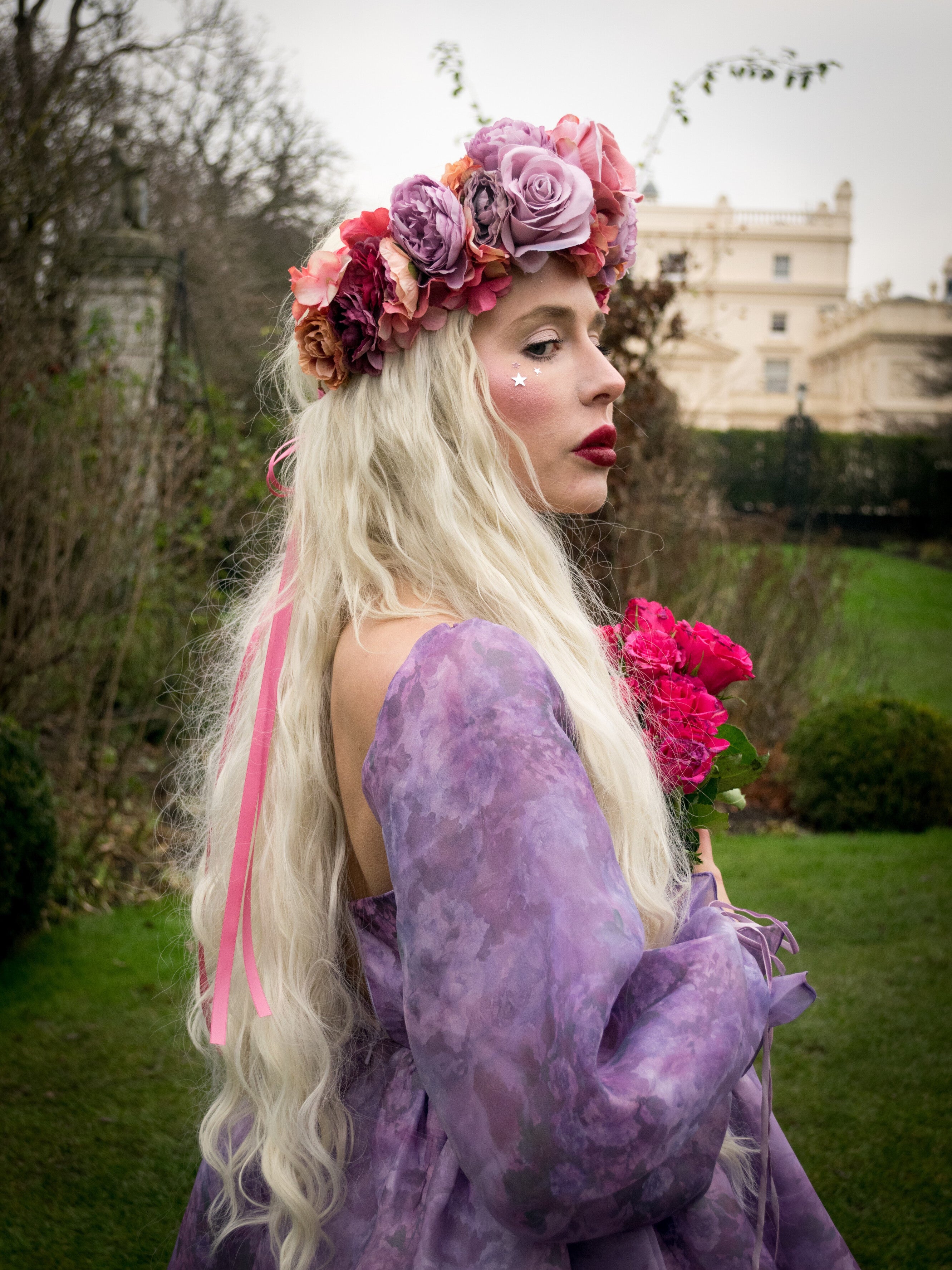 Midnight Rose Enchanted Crown