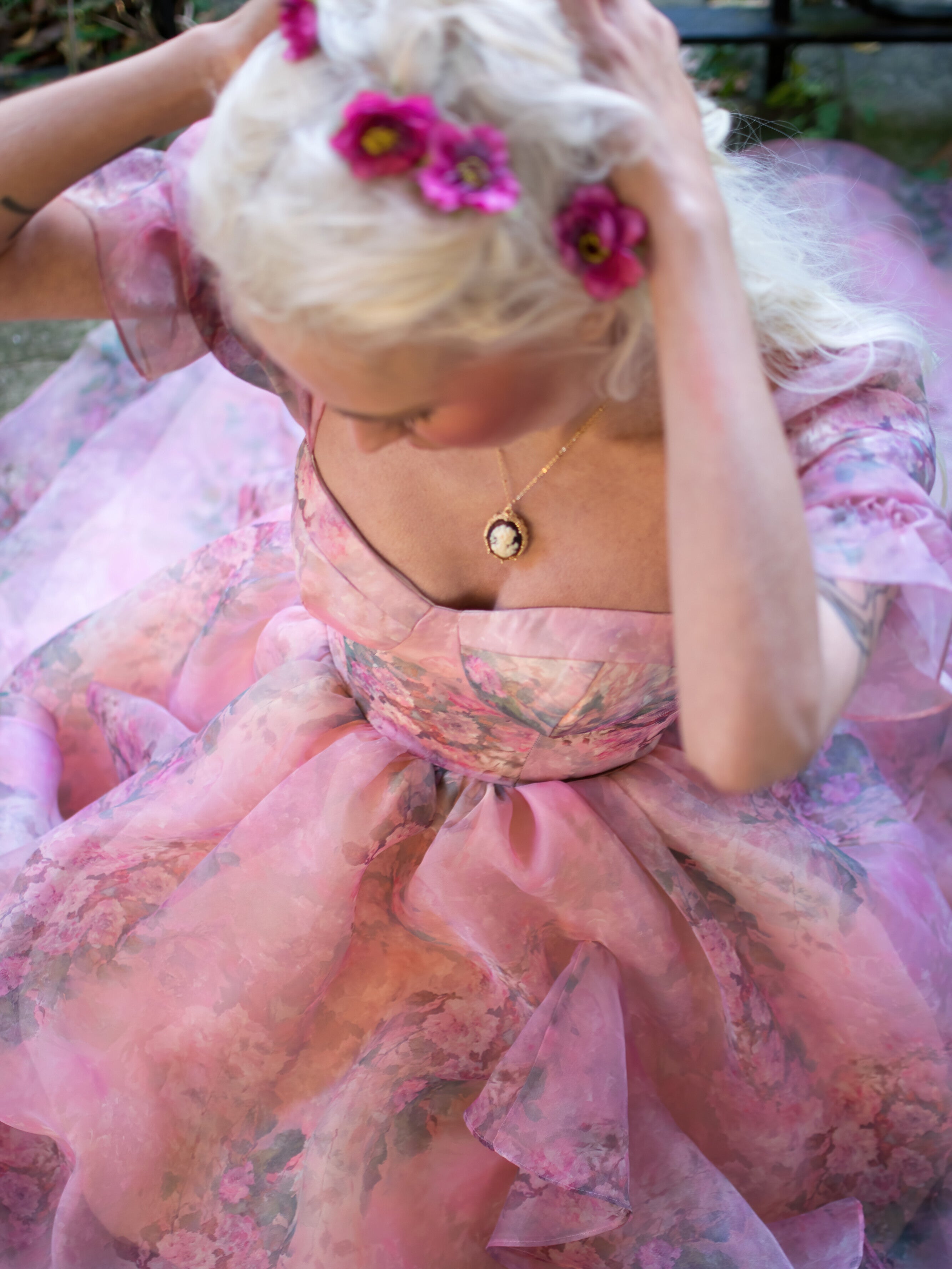 Fallen Angel Regency Gown