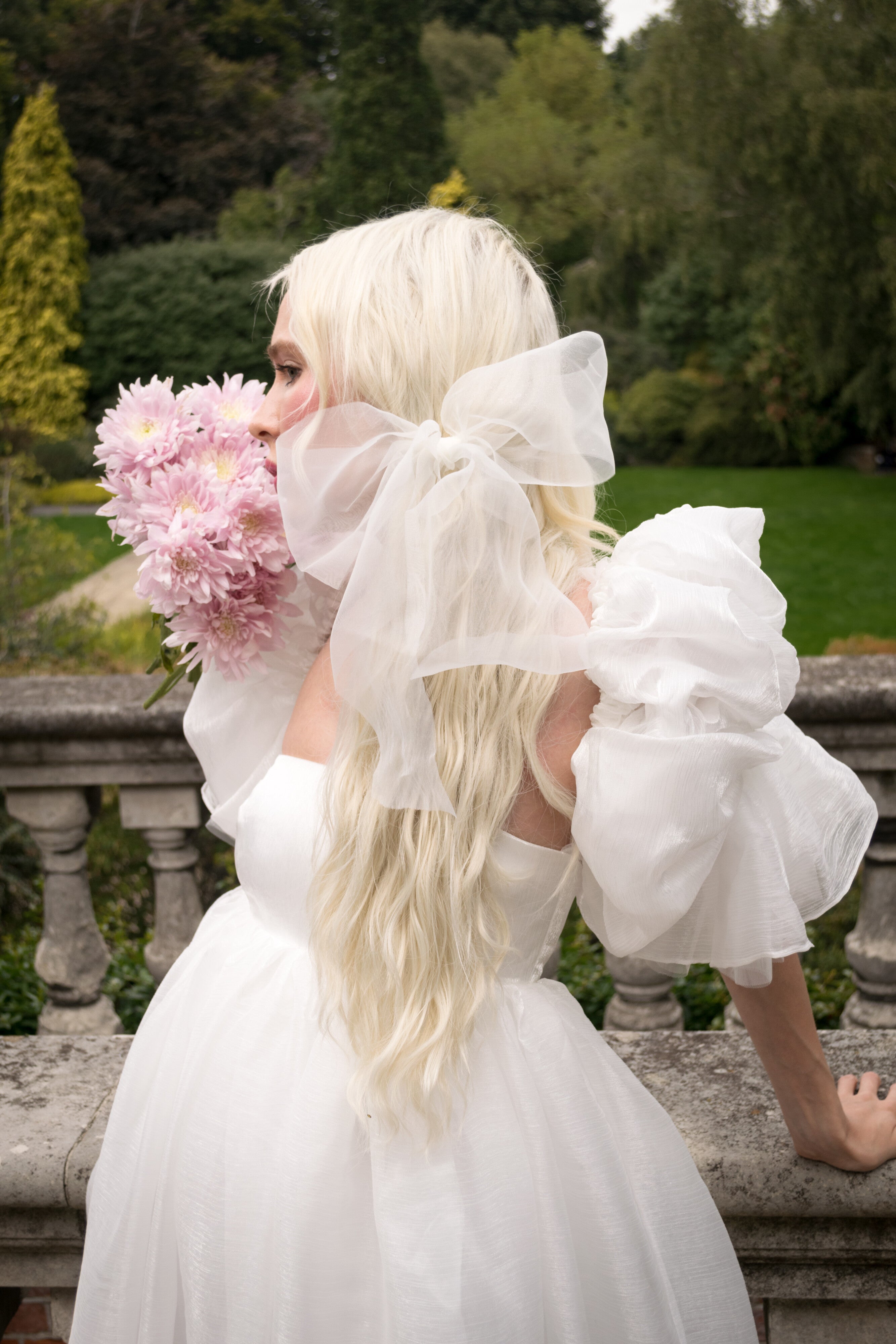 The Crème Chantilly Fleur Dress