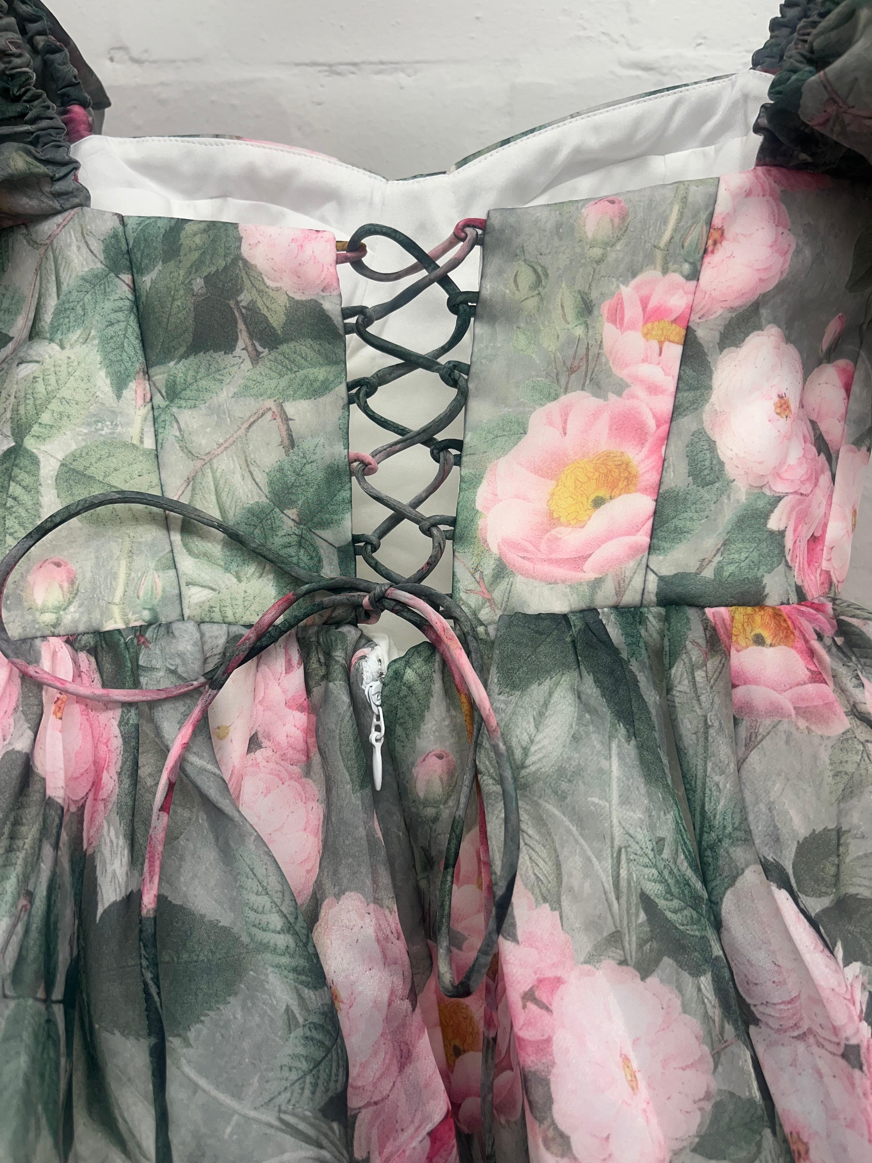 Peony Bouquet Sorority Gown