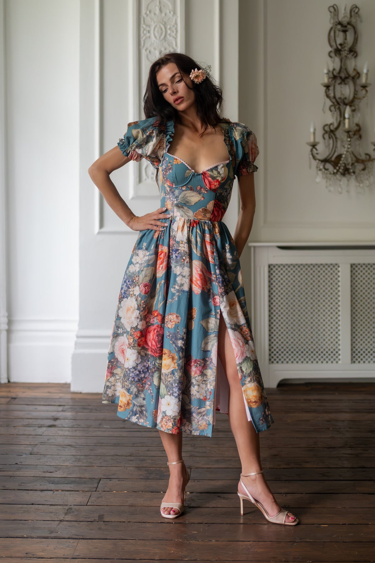 A House Kept Closed Rosewood Dress