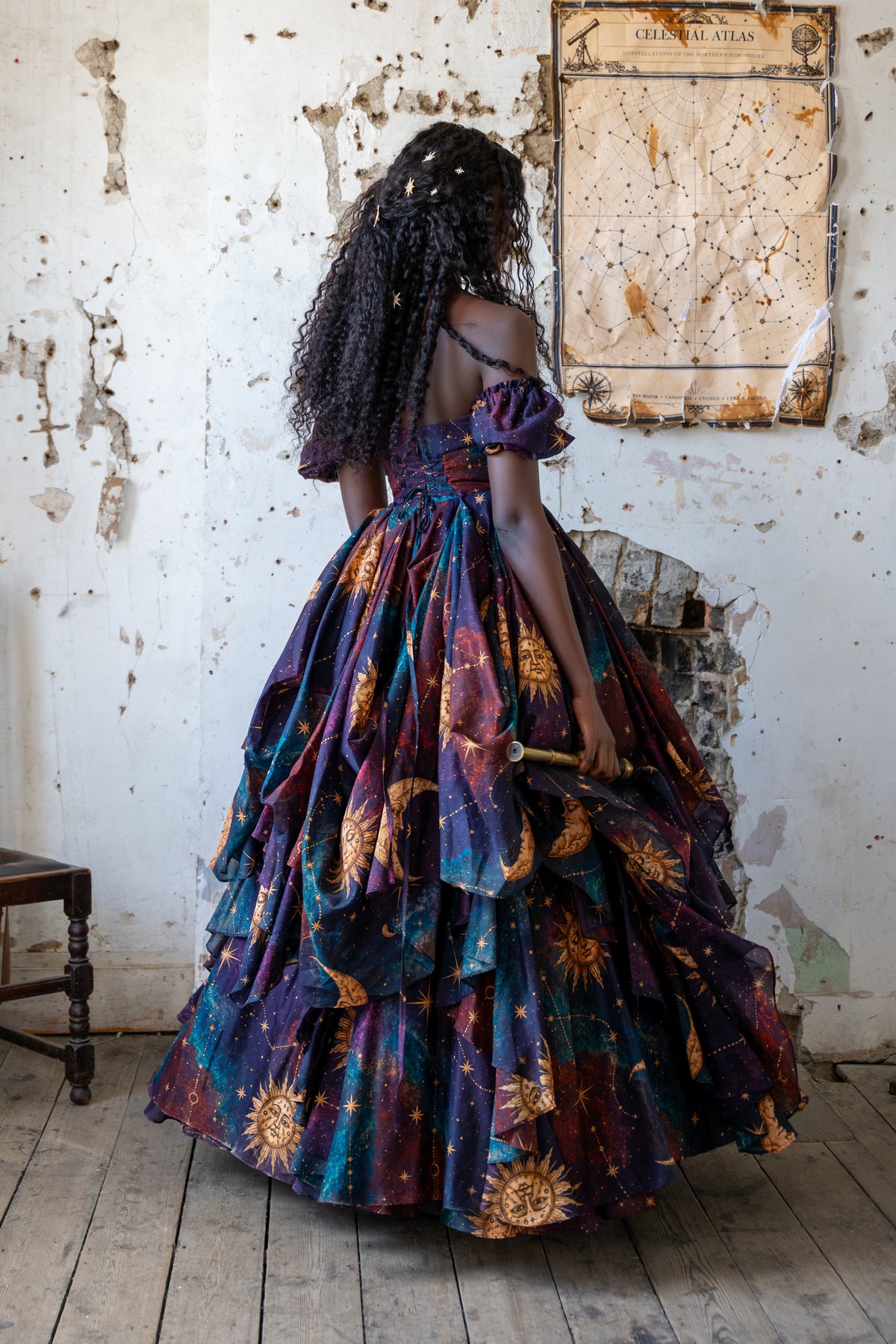 As the Witch Moon Rises Renaissance Gown