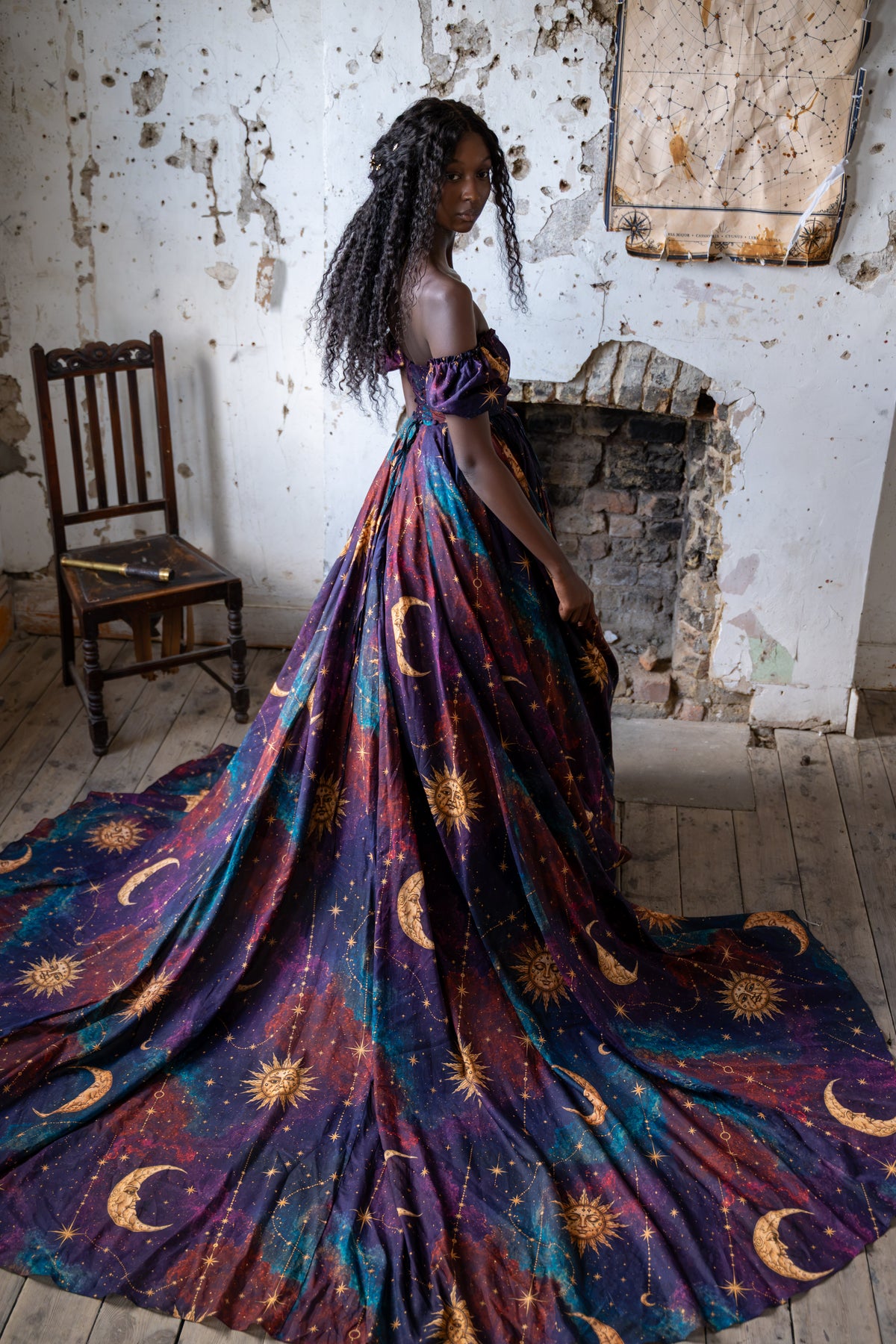 As the Witch Moon Rises Renaissance Gown