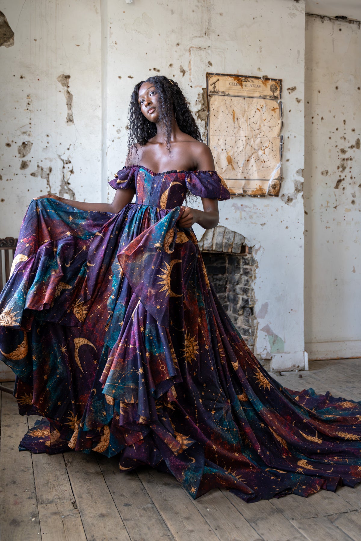 As the Witch Moon Rises Renaissance Gown