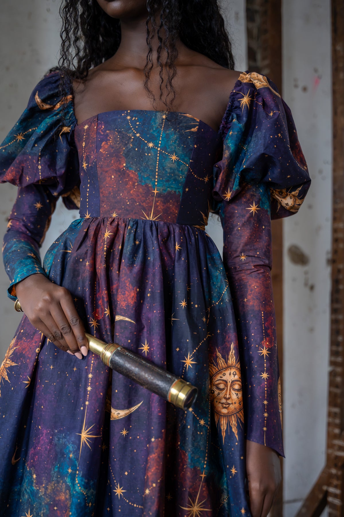 As the Witch Moon RIses Vignette Dress