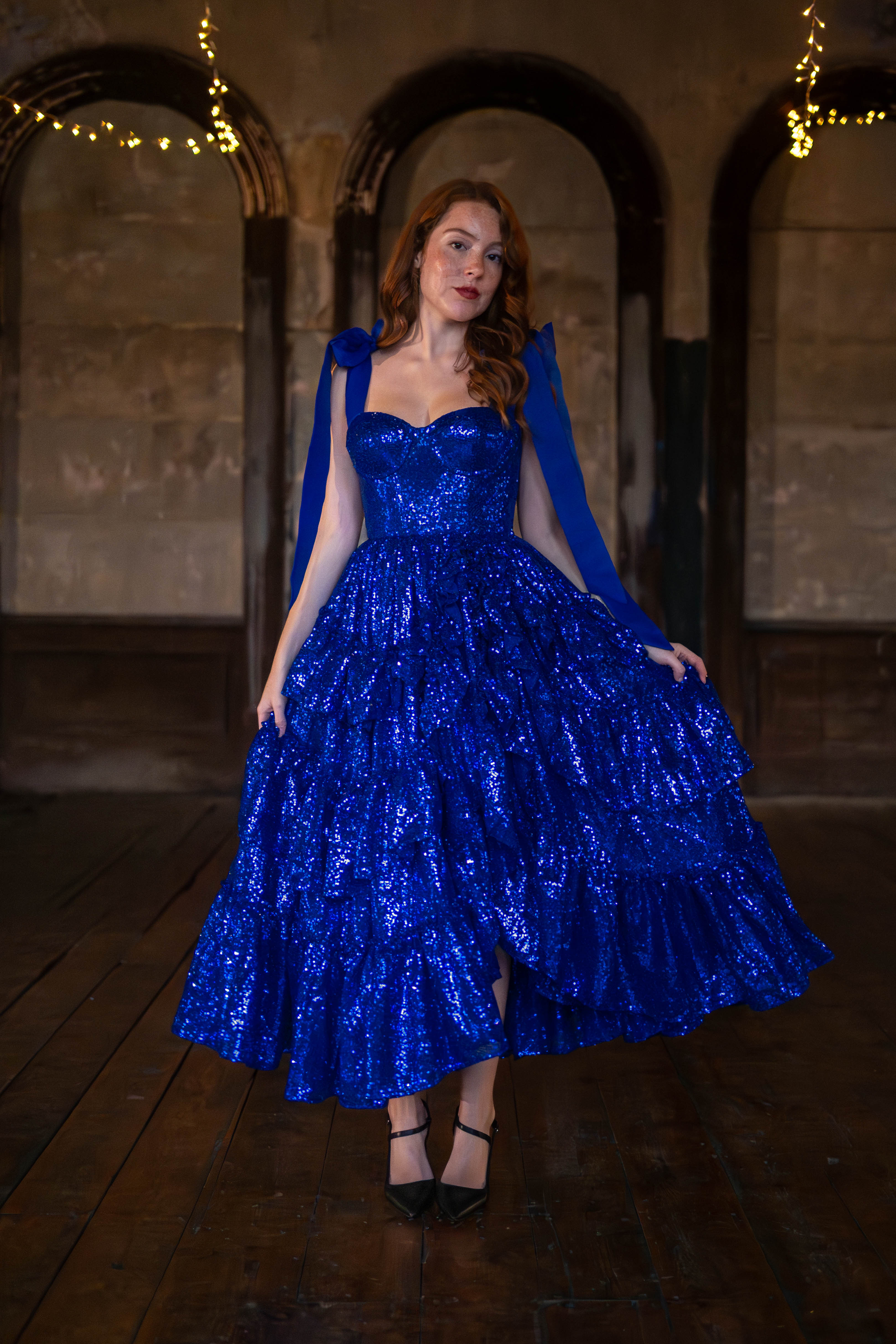 Blue Morpho Muse Dress