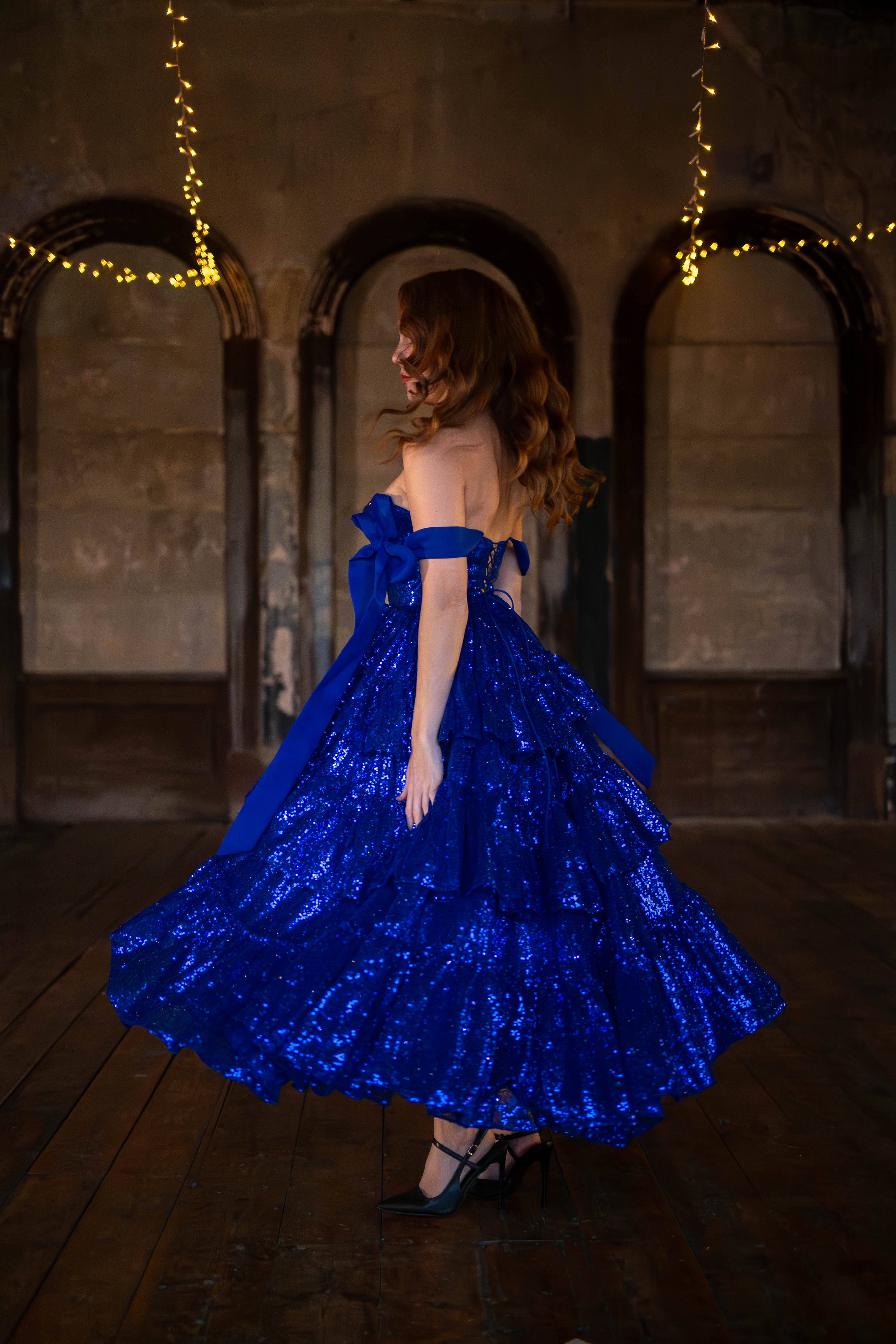 Blue Morpho Muse Dress