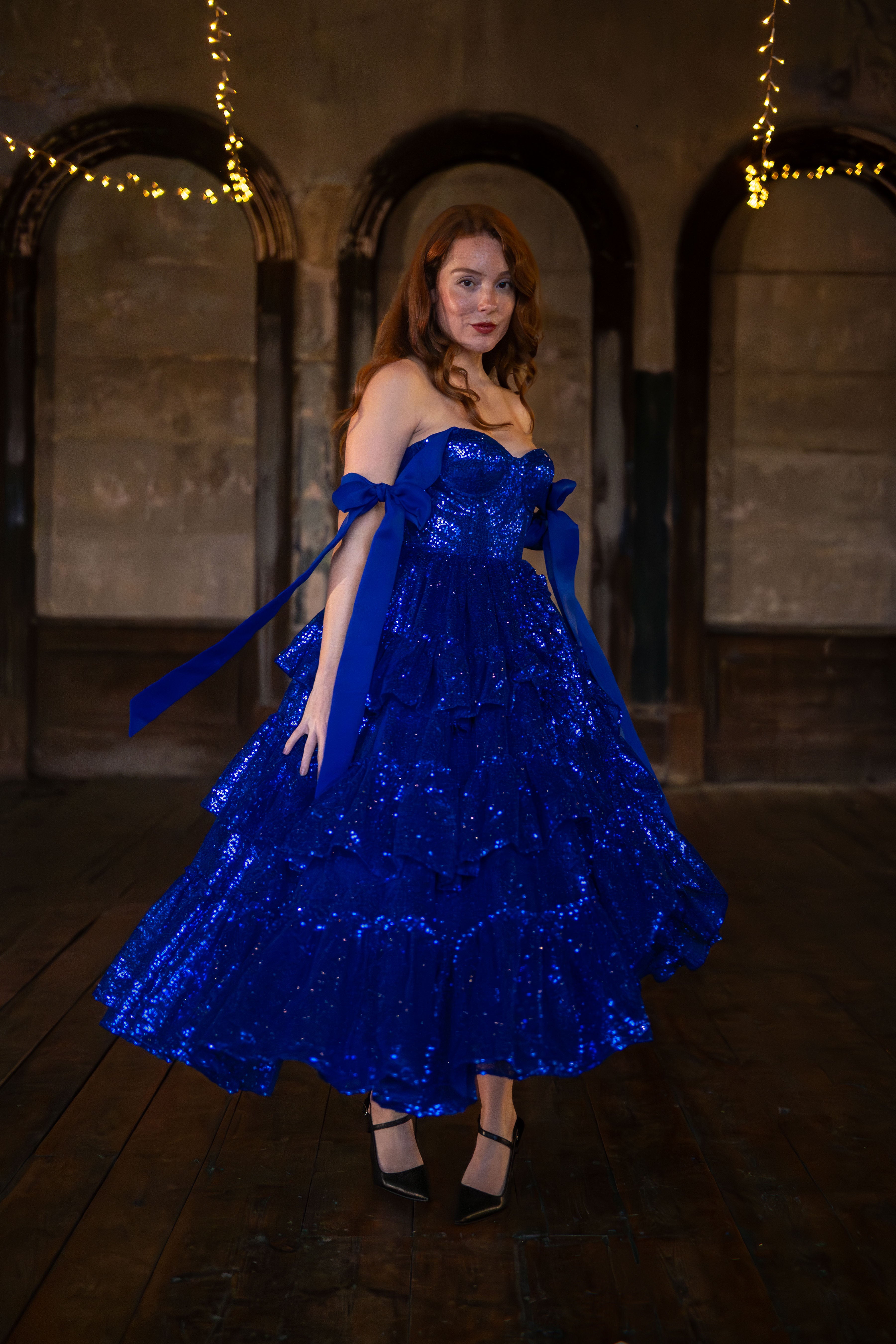 Blue Morpho Muse Dress