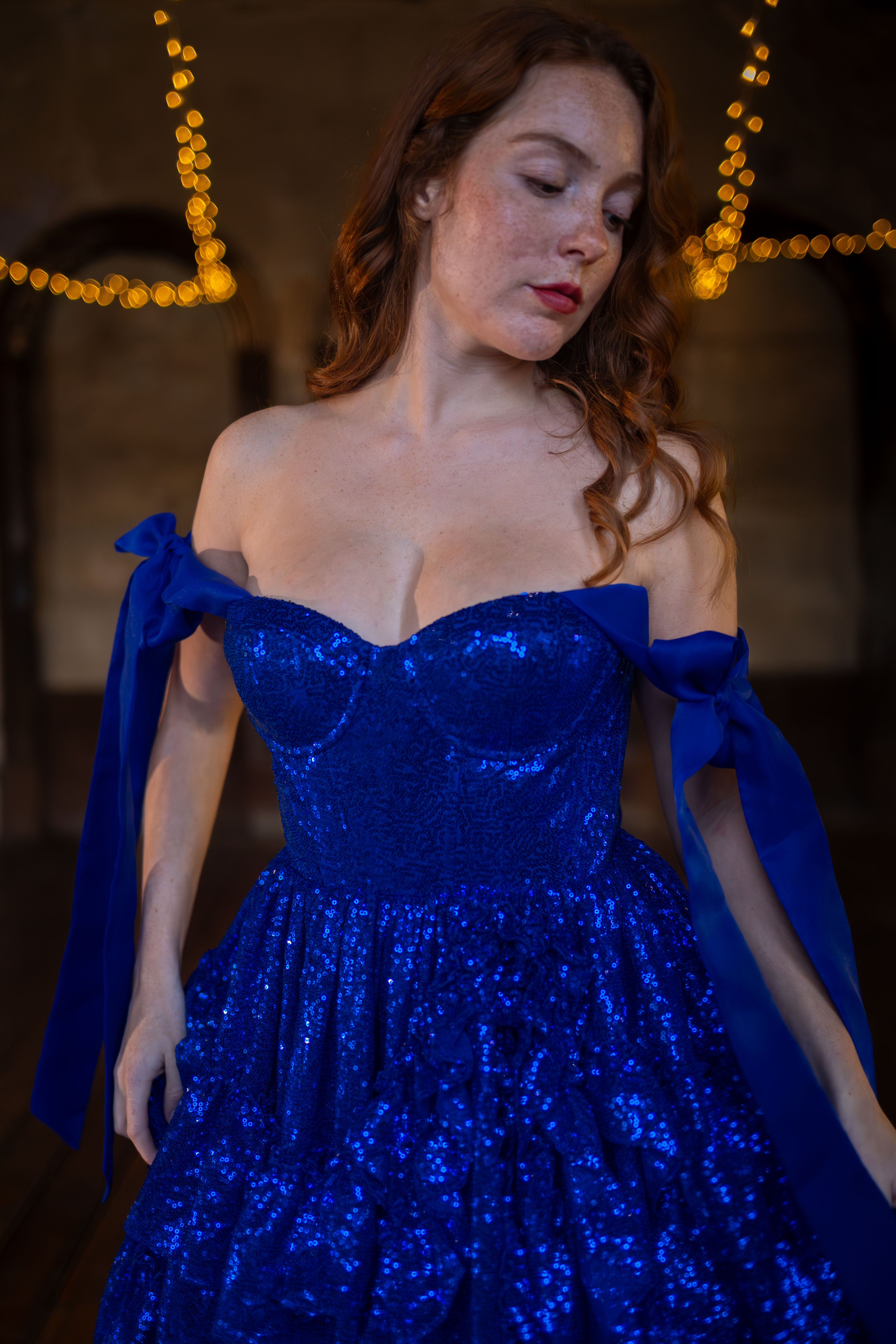 Blue Morpho Muse Dress