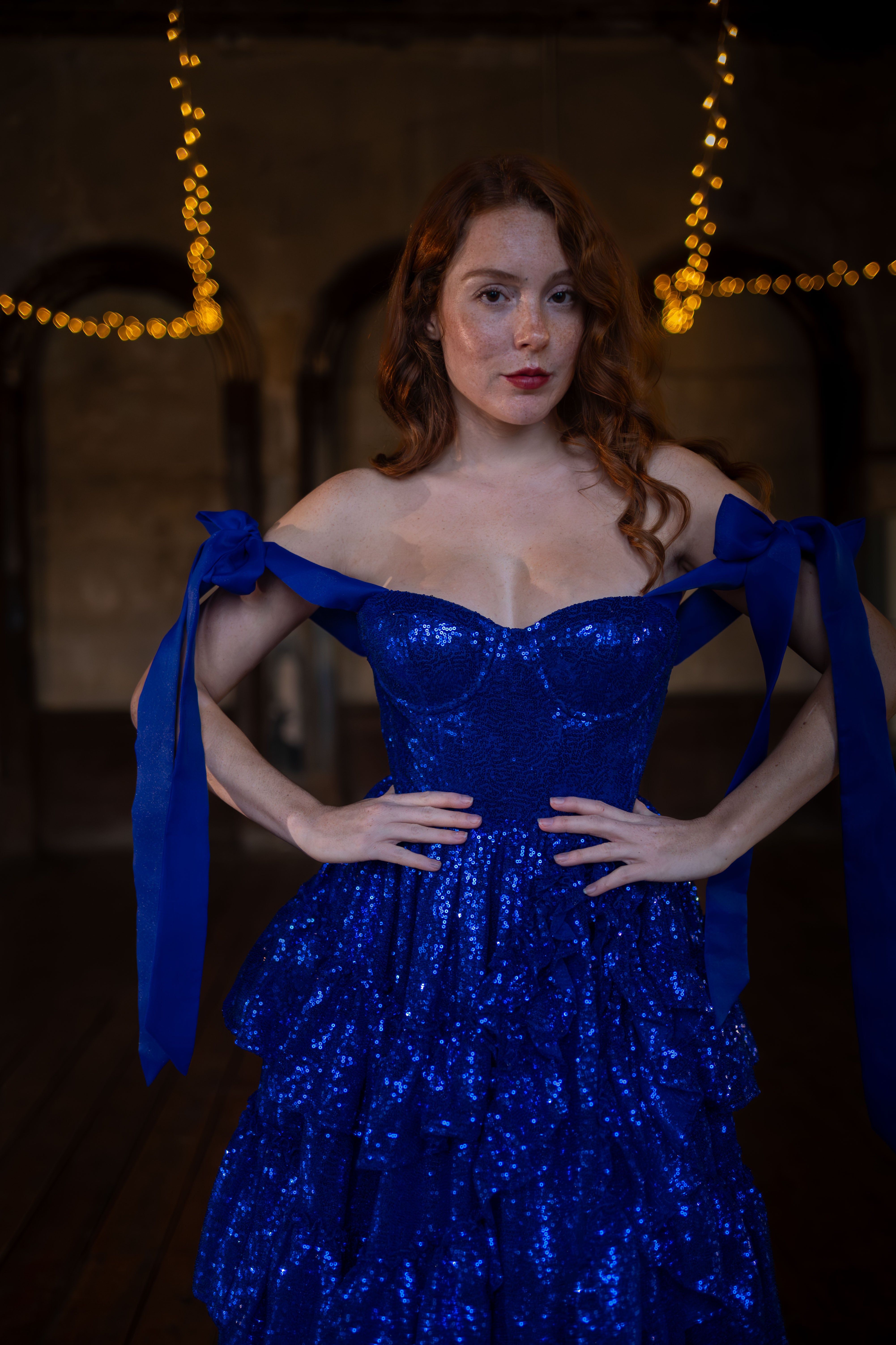 Blue Morpho Muse Dress