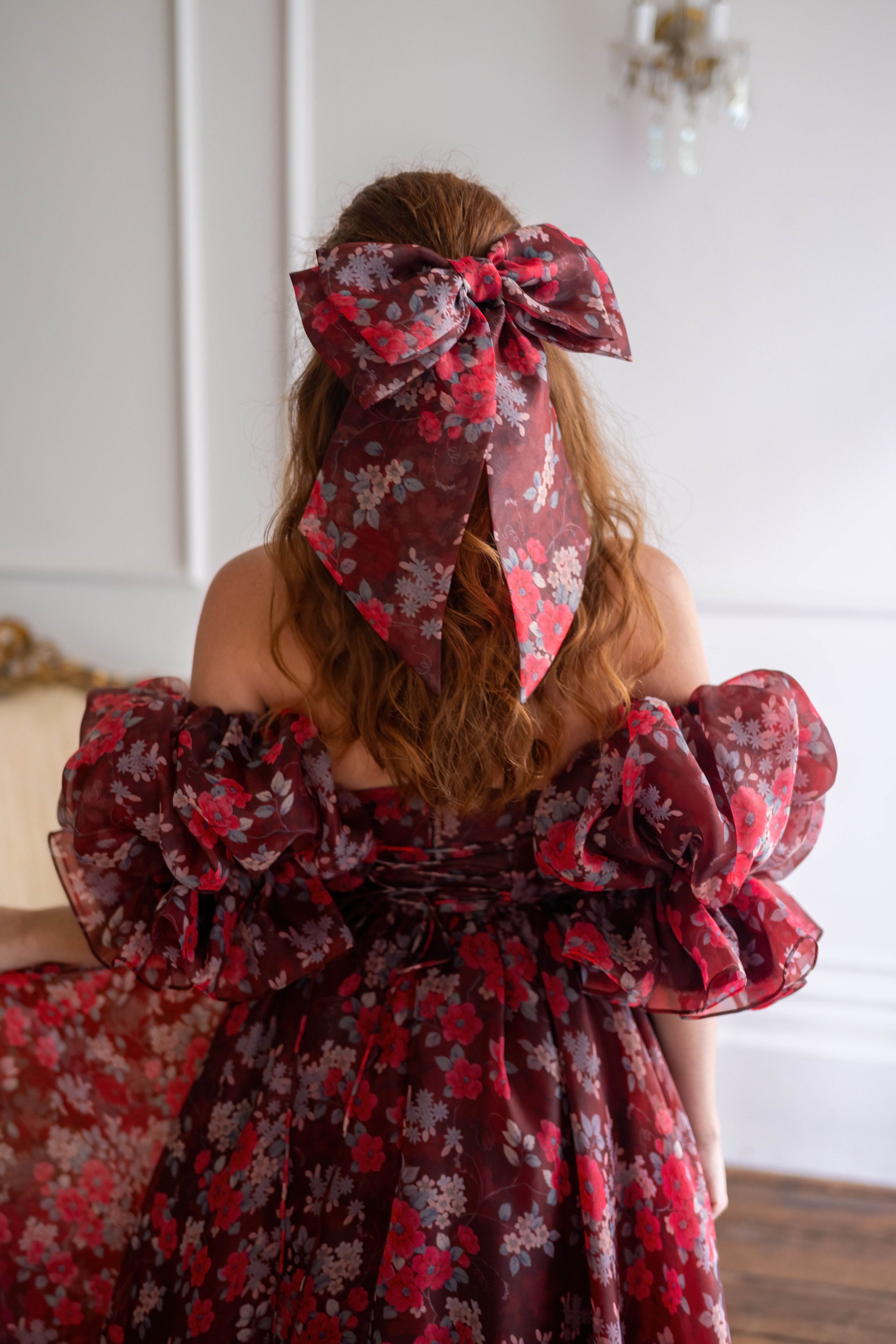 Briar Rose Winged Hairbow