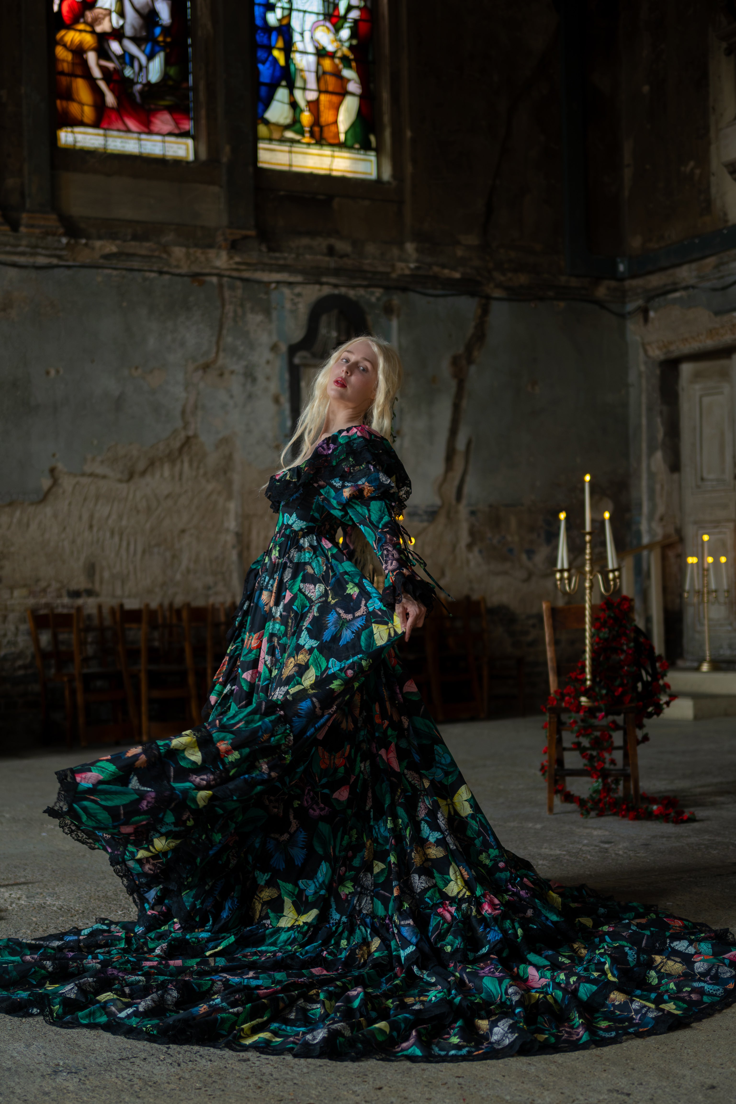 Butterfly Reliquary Sanctum Gown