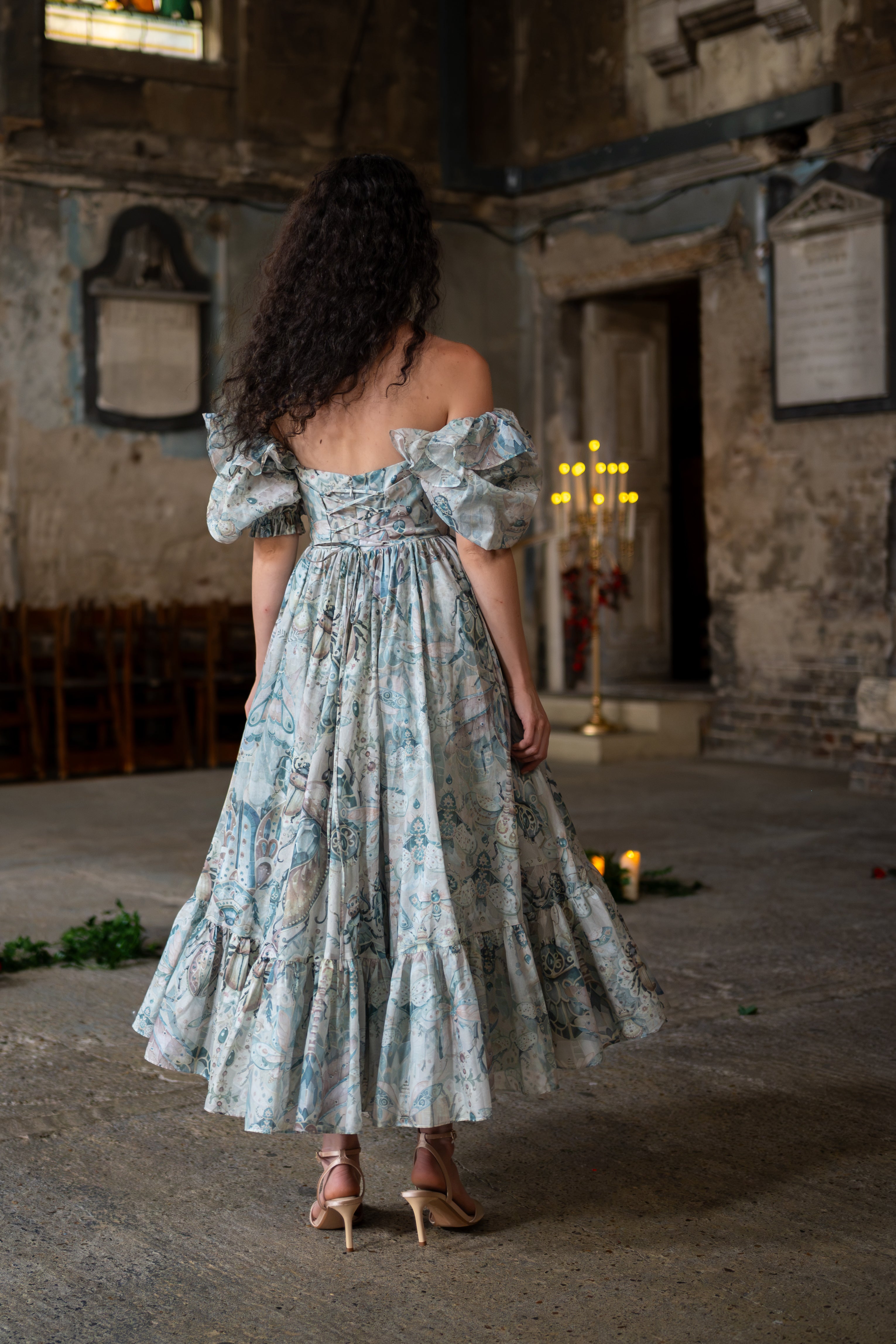Cabinet of Wonders Bluestocking Dress