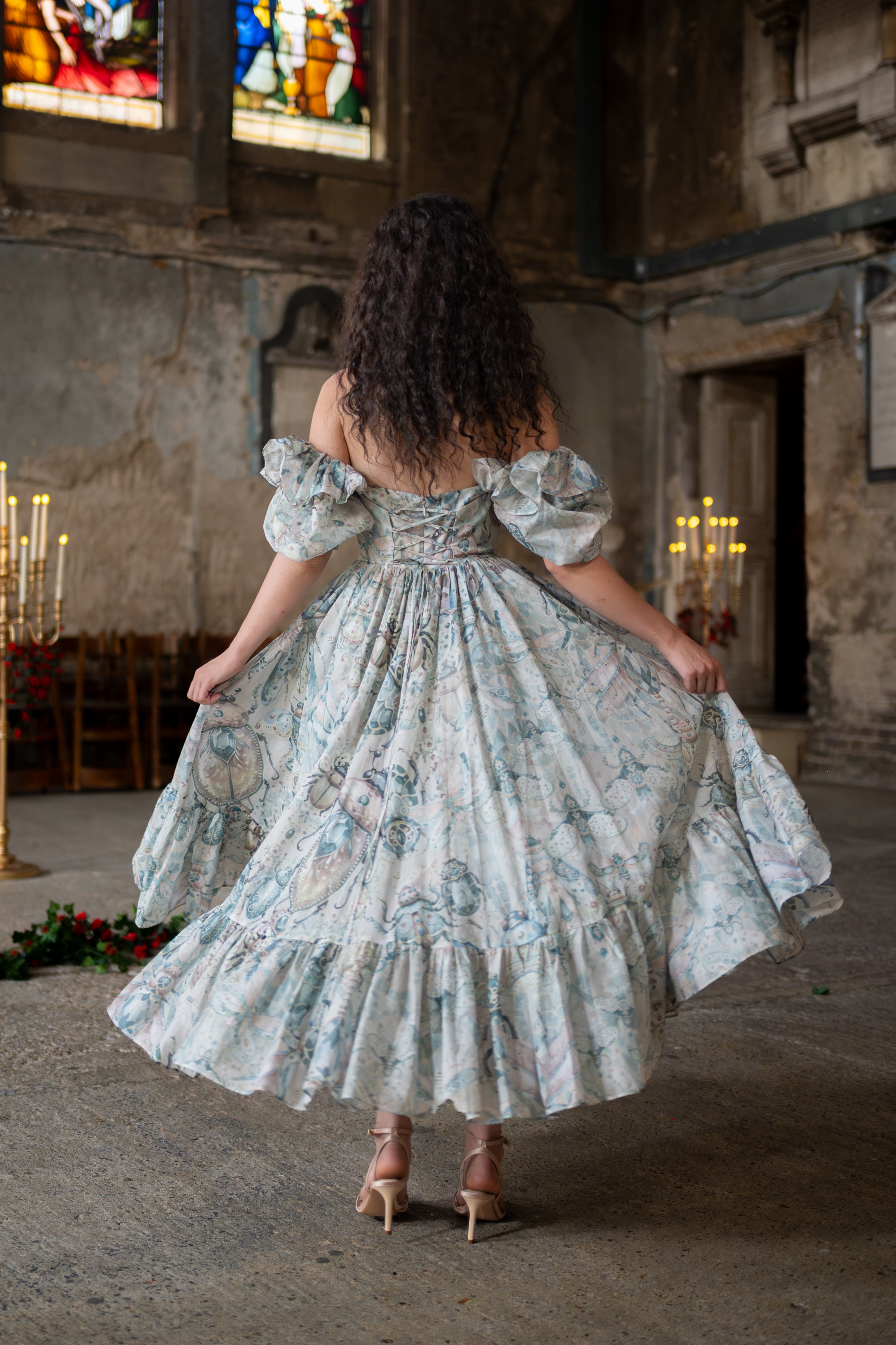 Cabinet of Wonders Bluestocking Dress