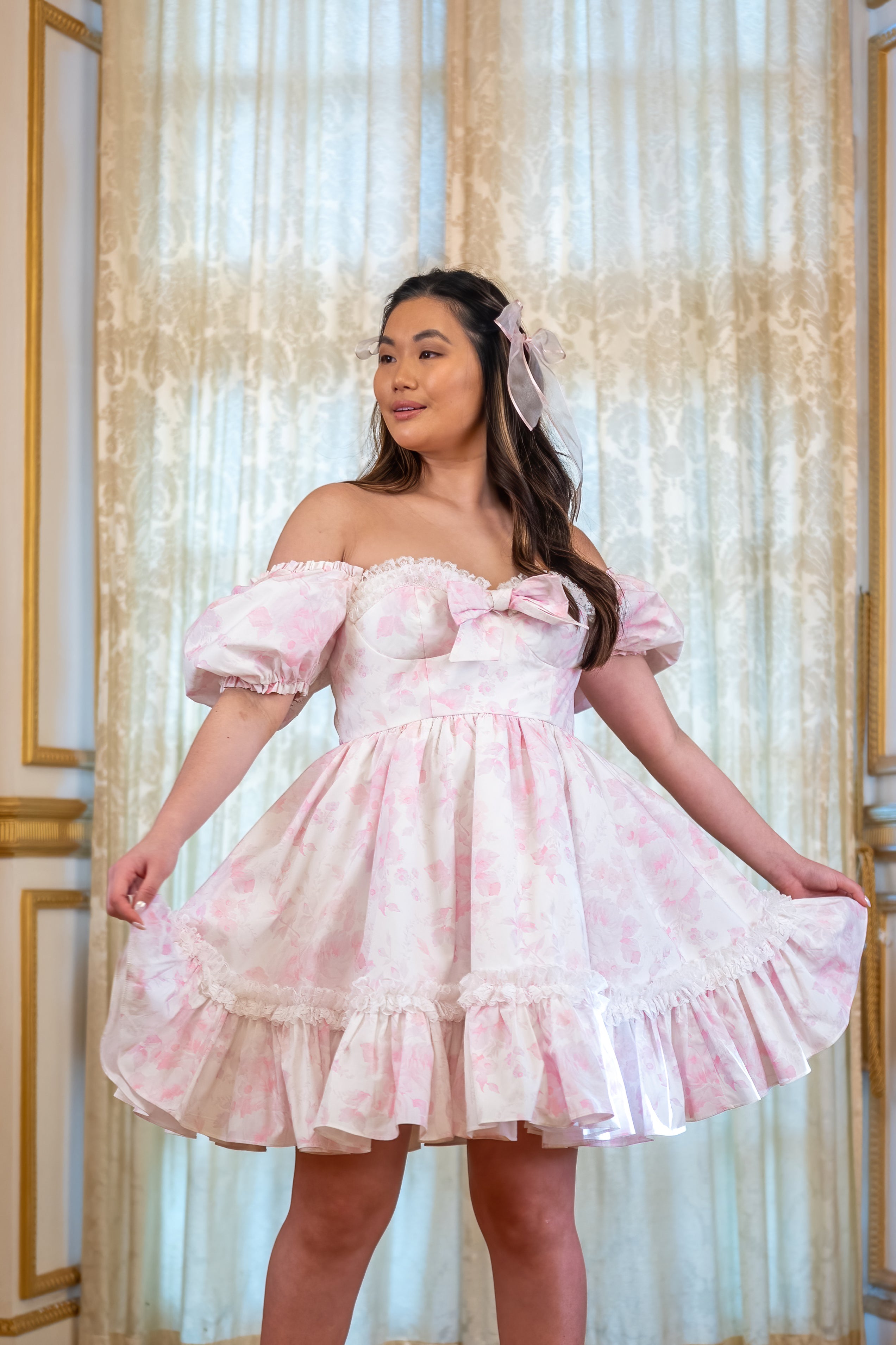 Chantilly Rose Beau Dress