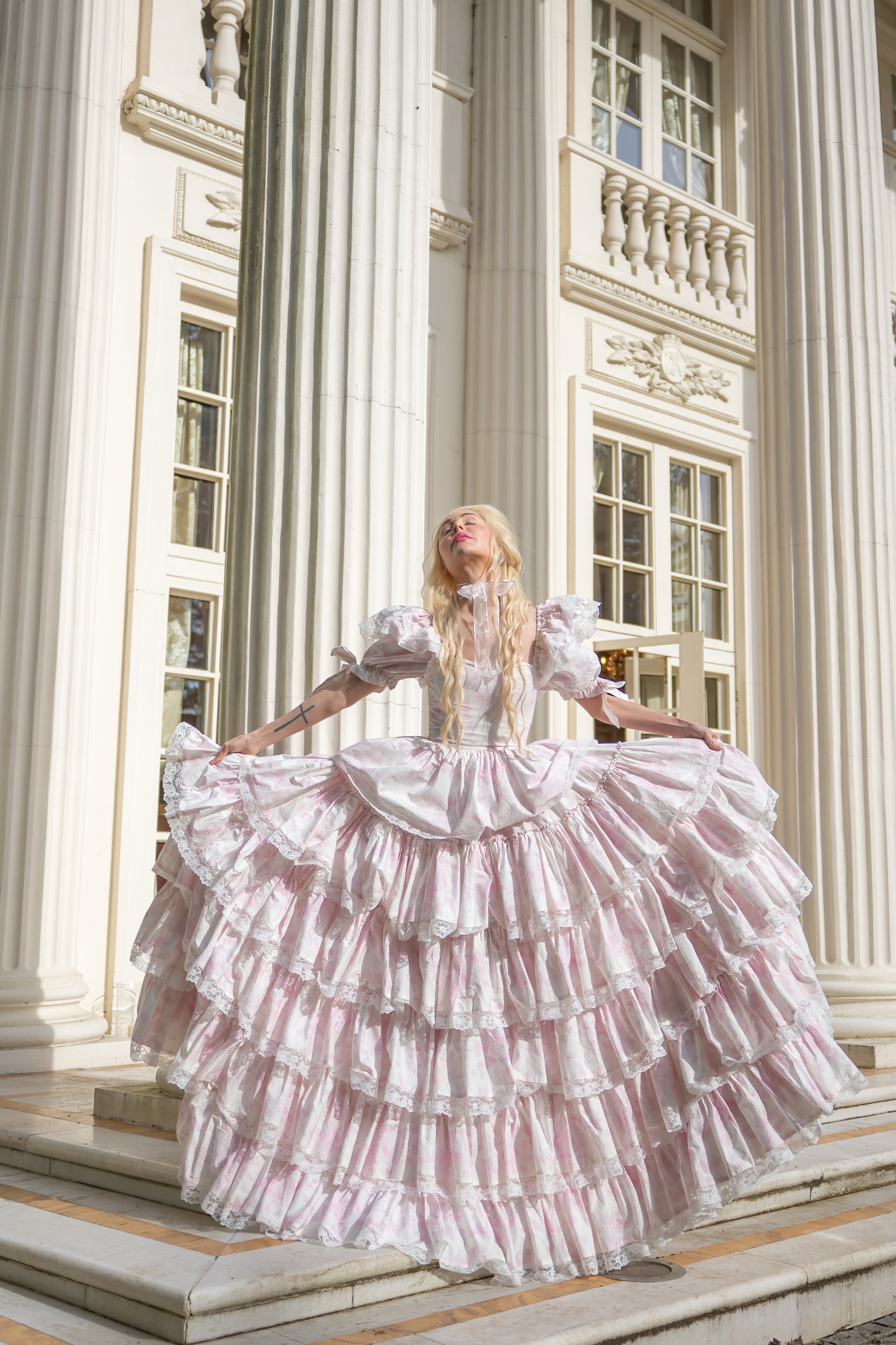 Chantilly Rose Debutante Gown