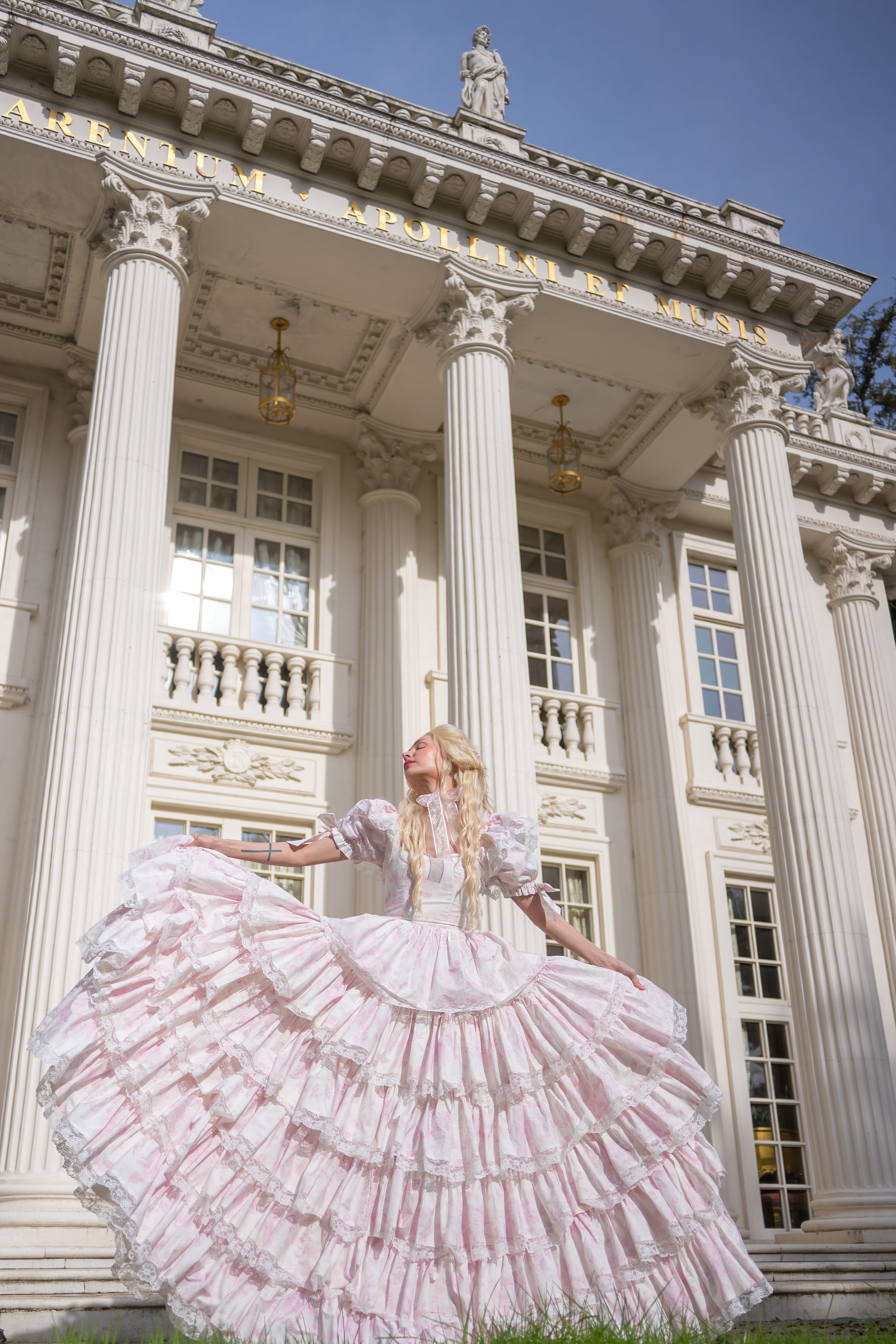 Chantilly Rose Debutante Gown
