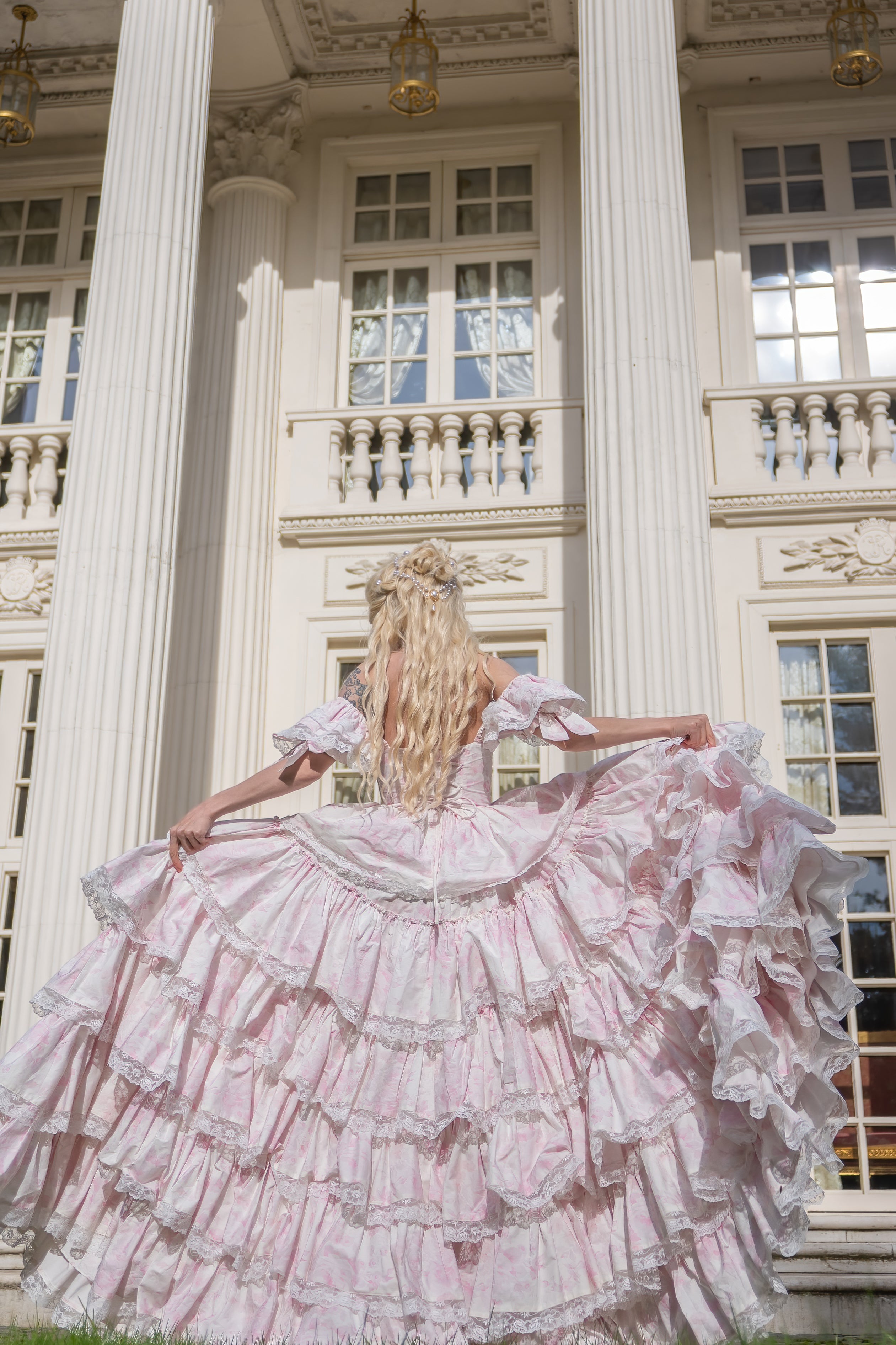 Chantilly Rose Debutante Gown