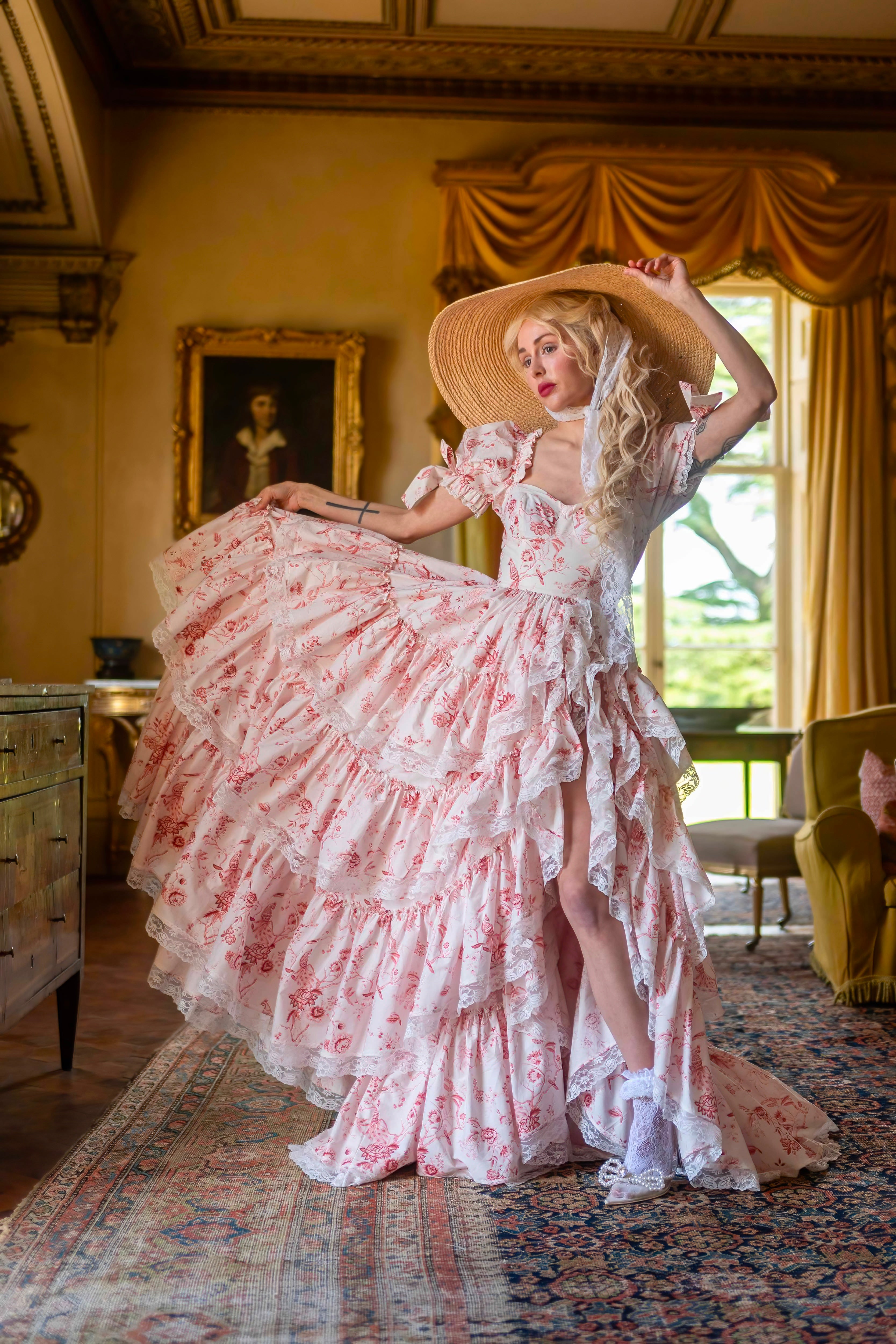 Chinoiserie Paradis Mademoiselle Gown