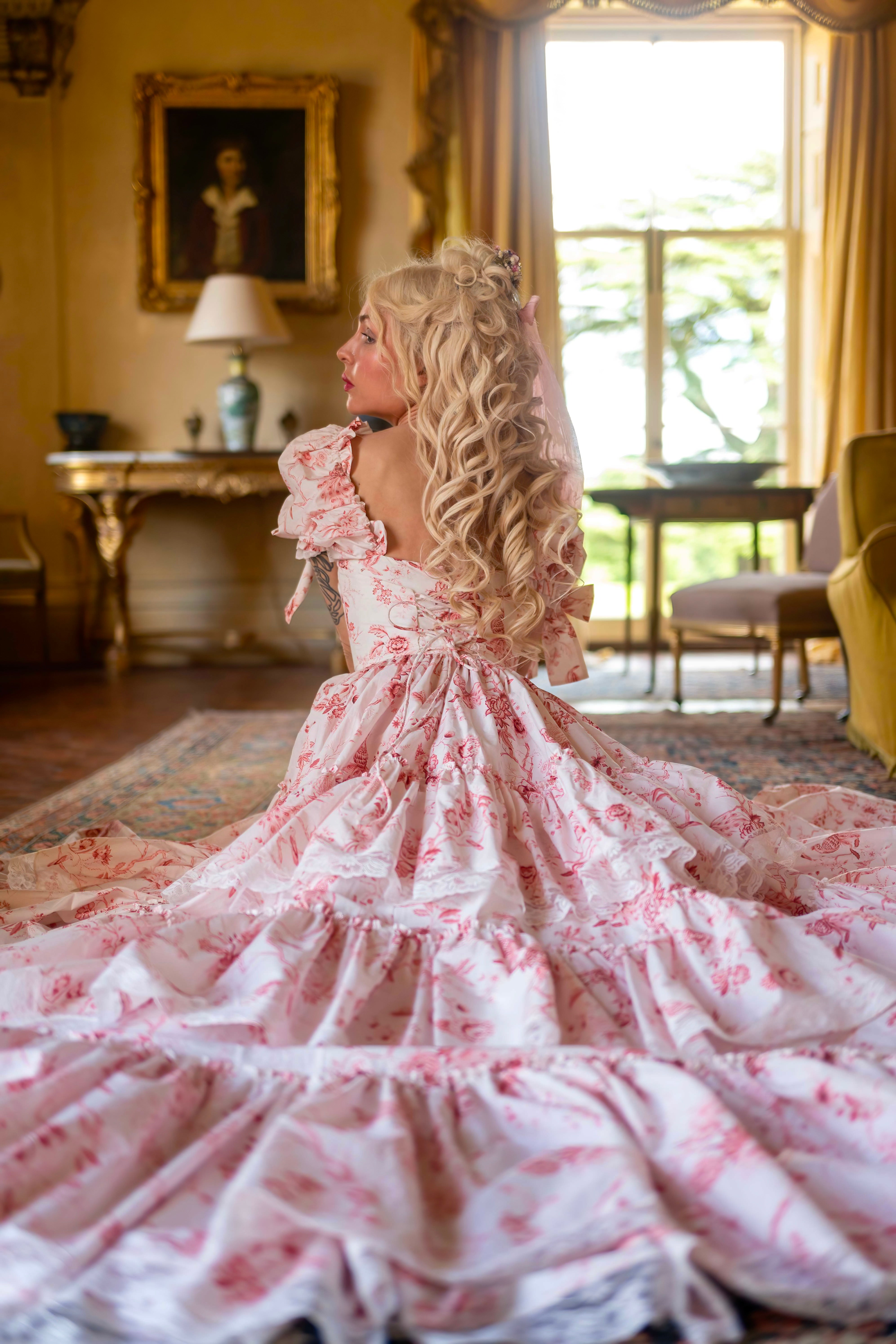 Chinoiserie Paradis Mademoiselle Gown
