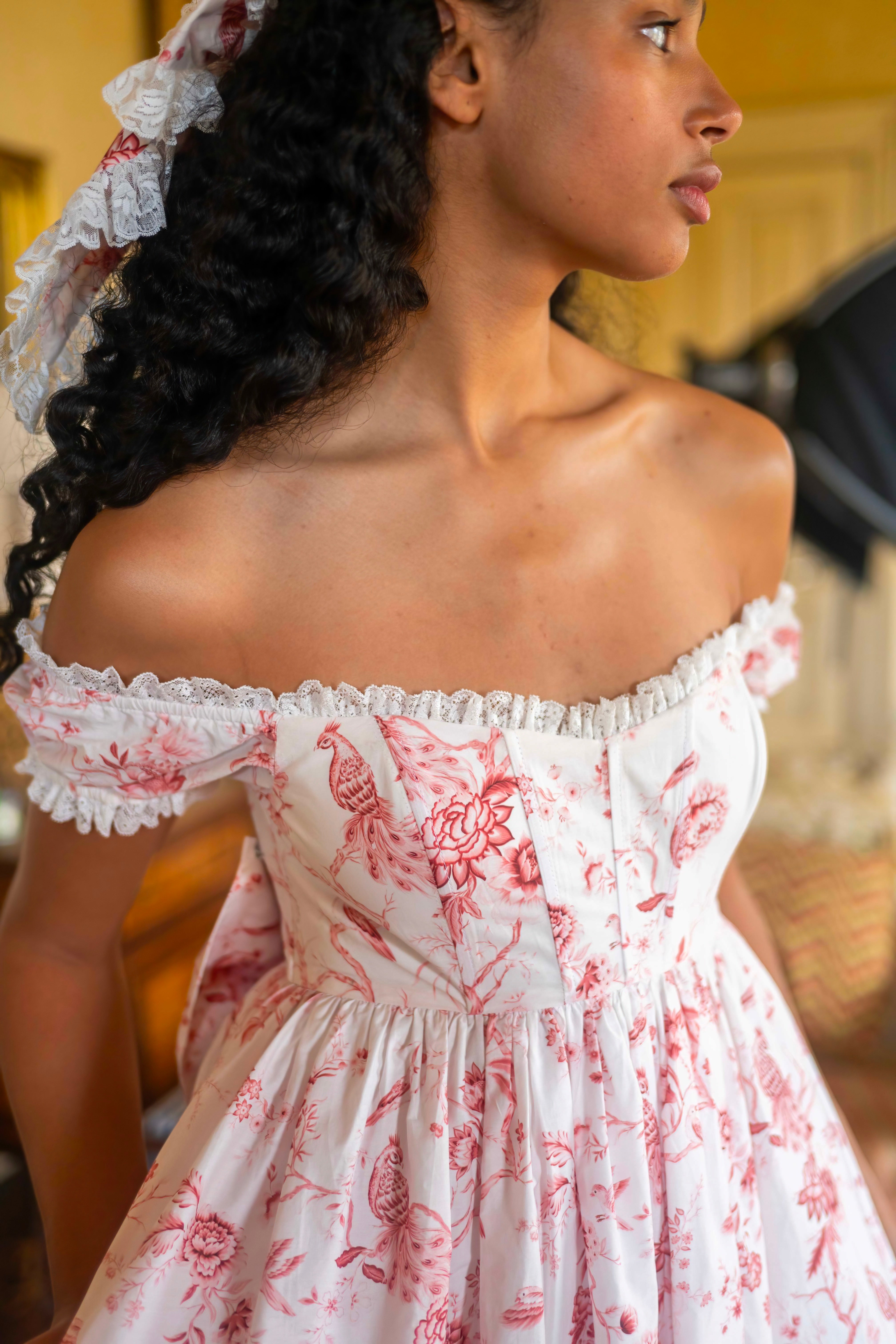Chinoiserie Paradis Siren Dress