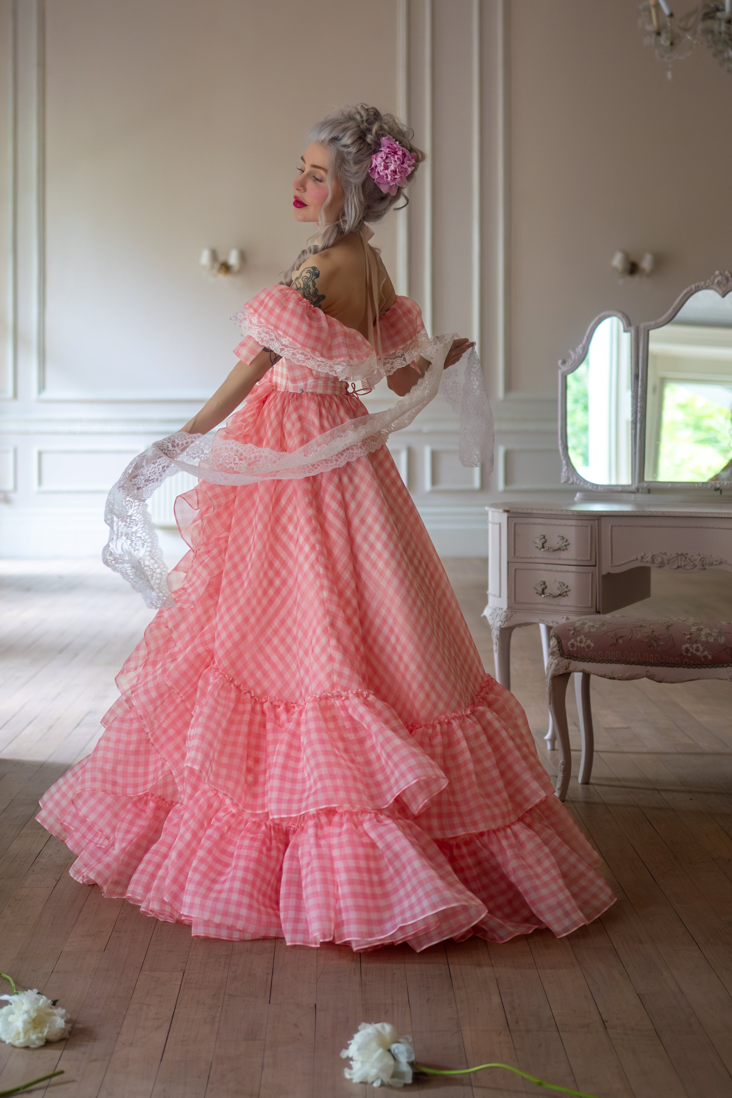 Cotton Candy Clairmont Gown