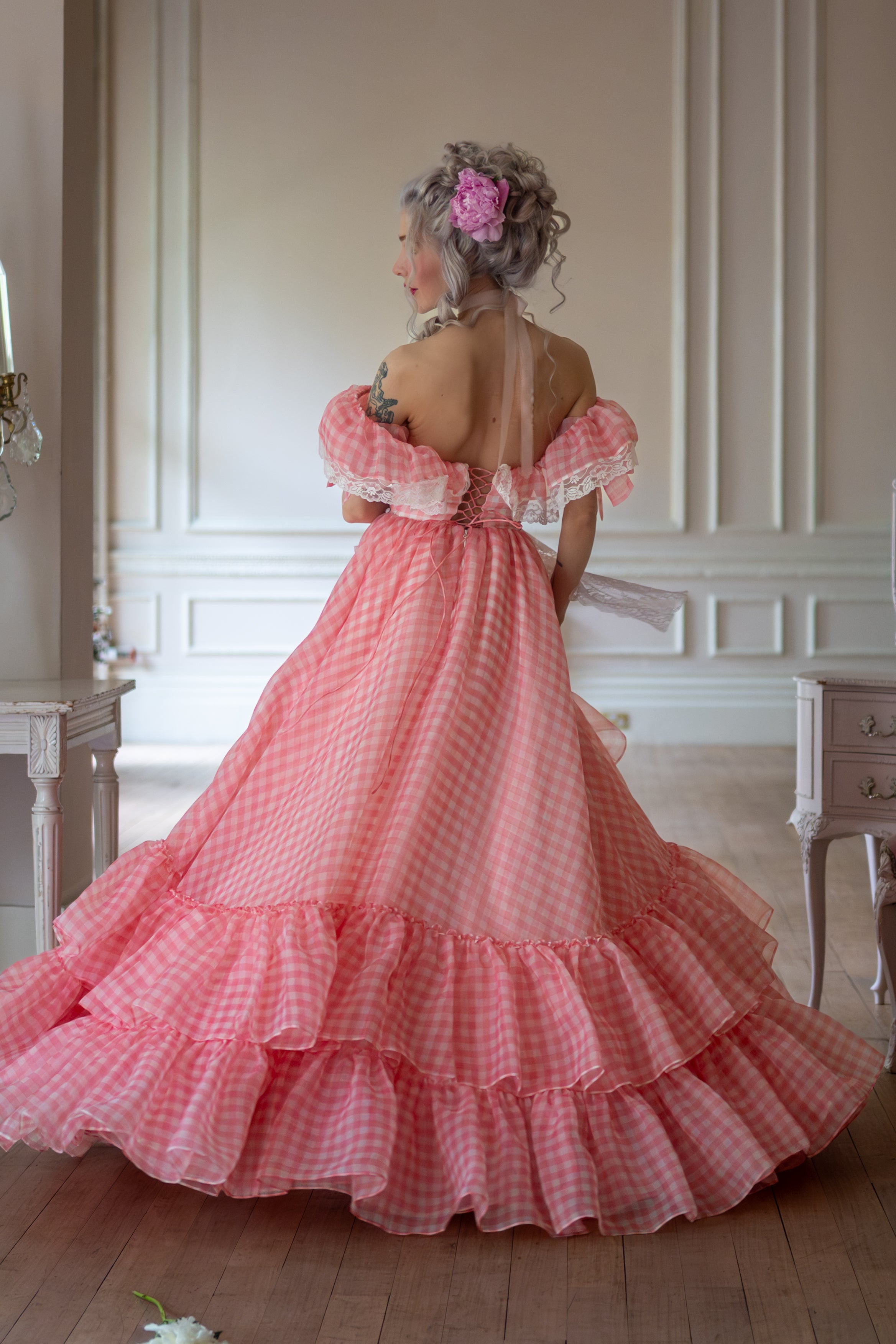 Cotton Candy Clairmont Gown