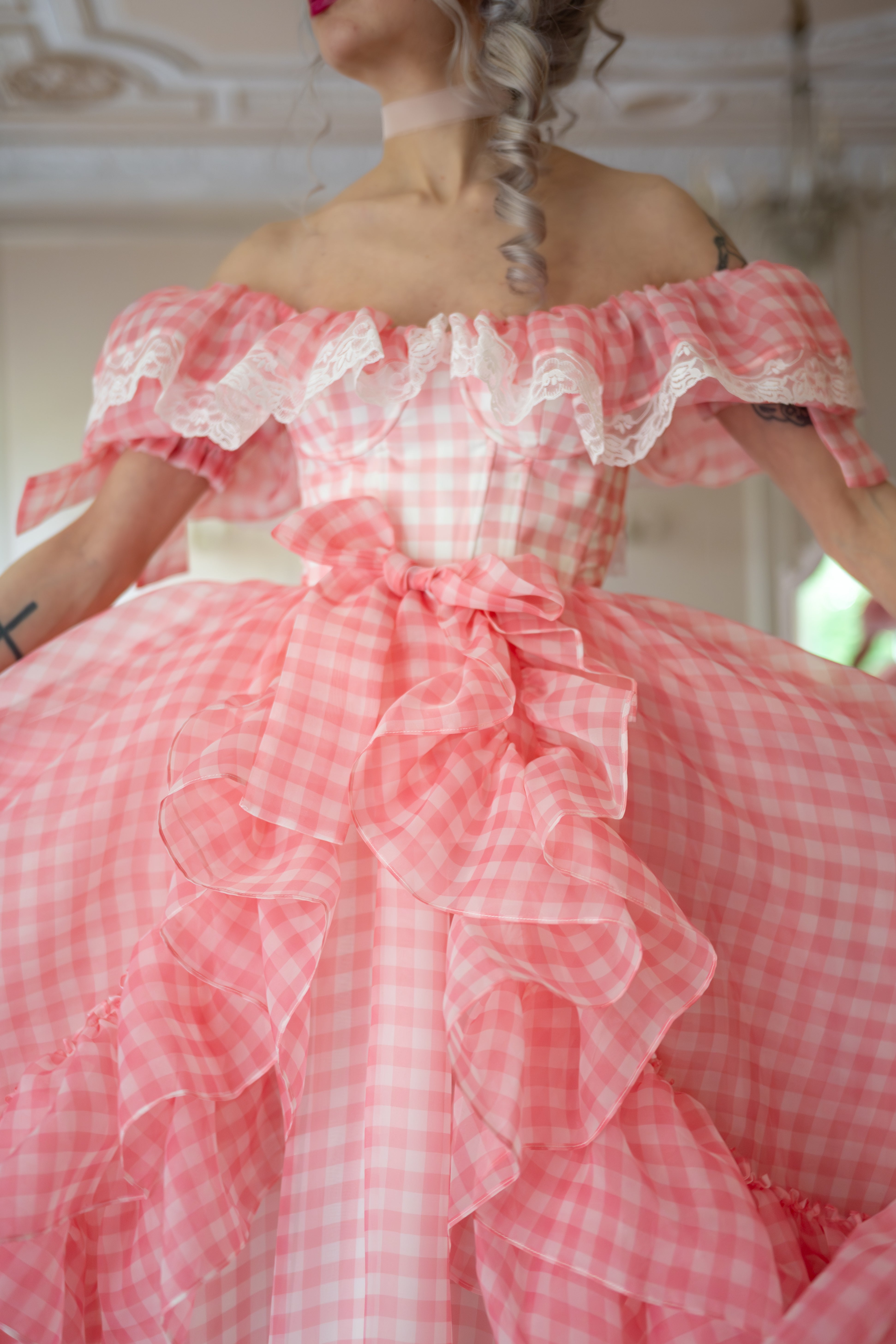Cotton Candy Clairmont Gown