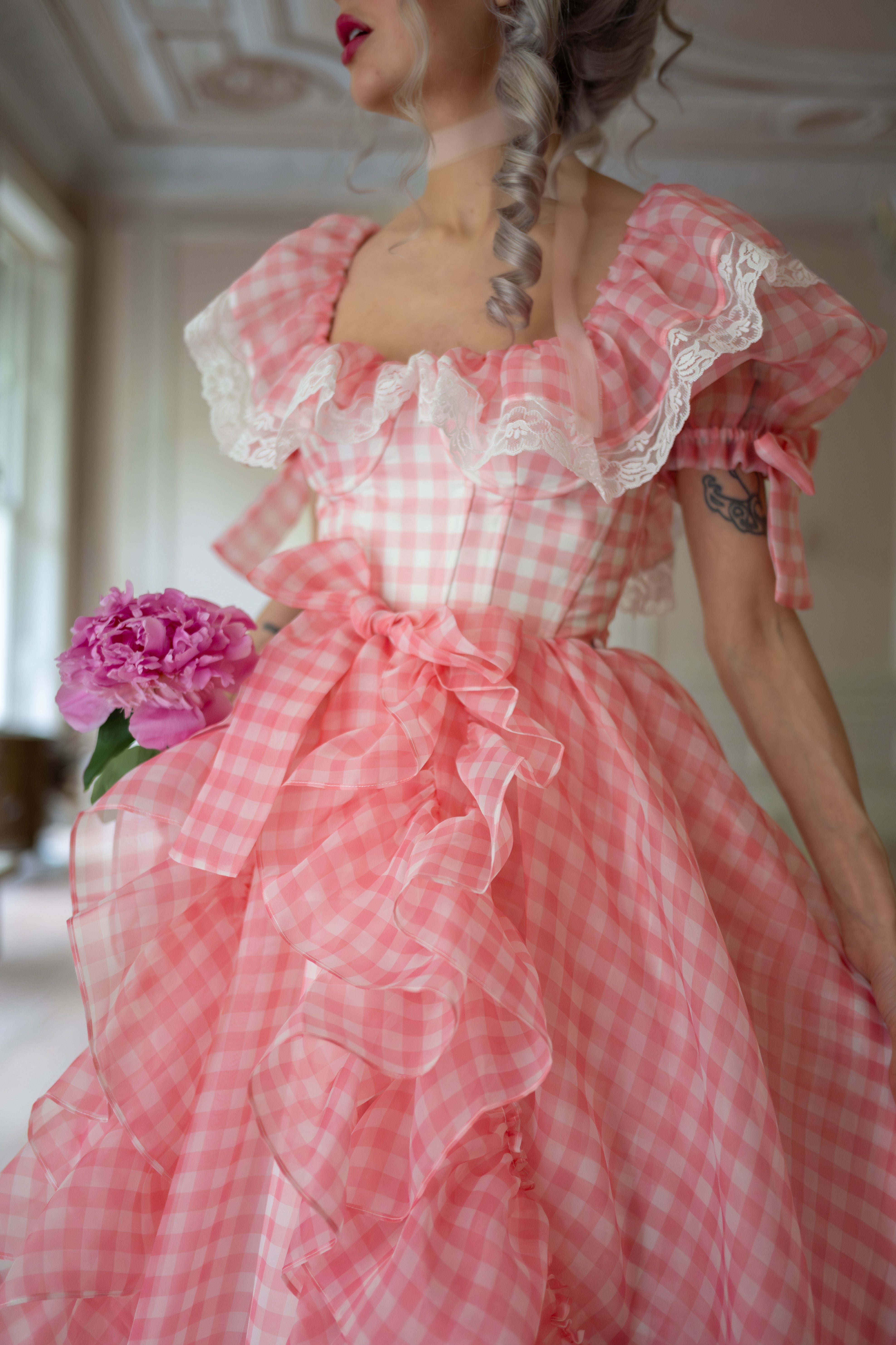 Cotton Candy Clairmont Gown