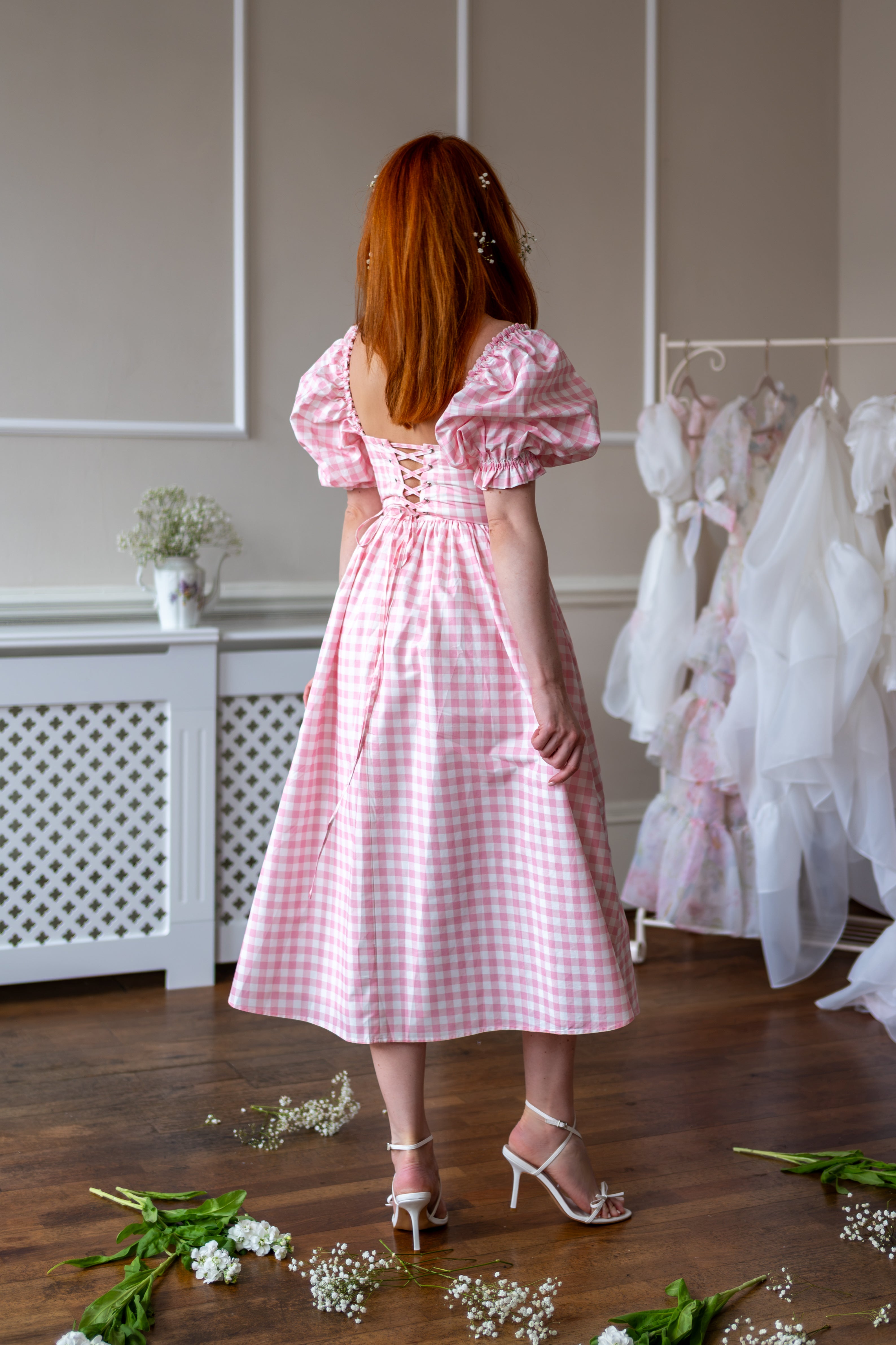 Cotton Candy Larkspur Dress