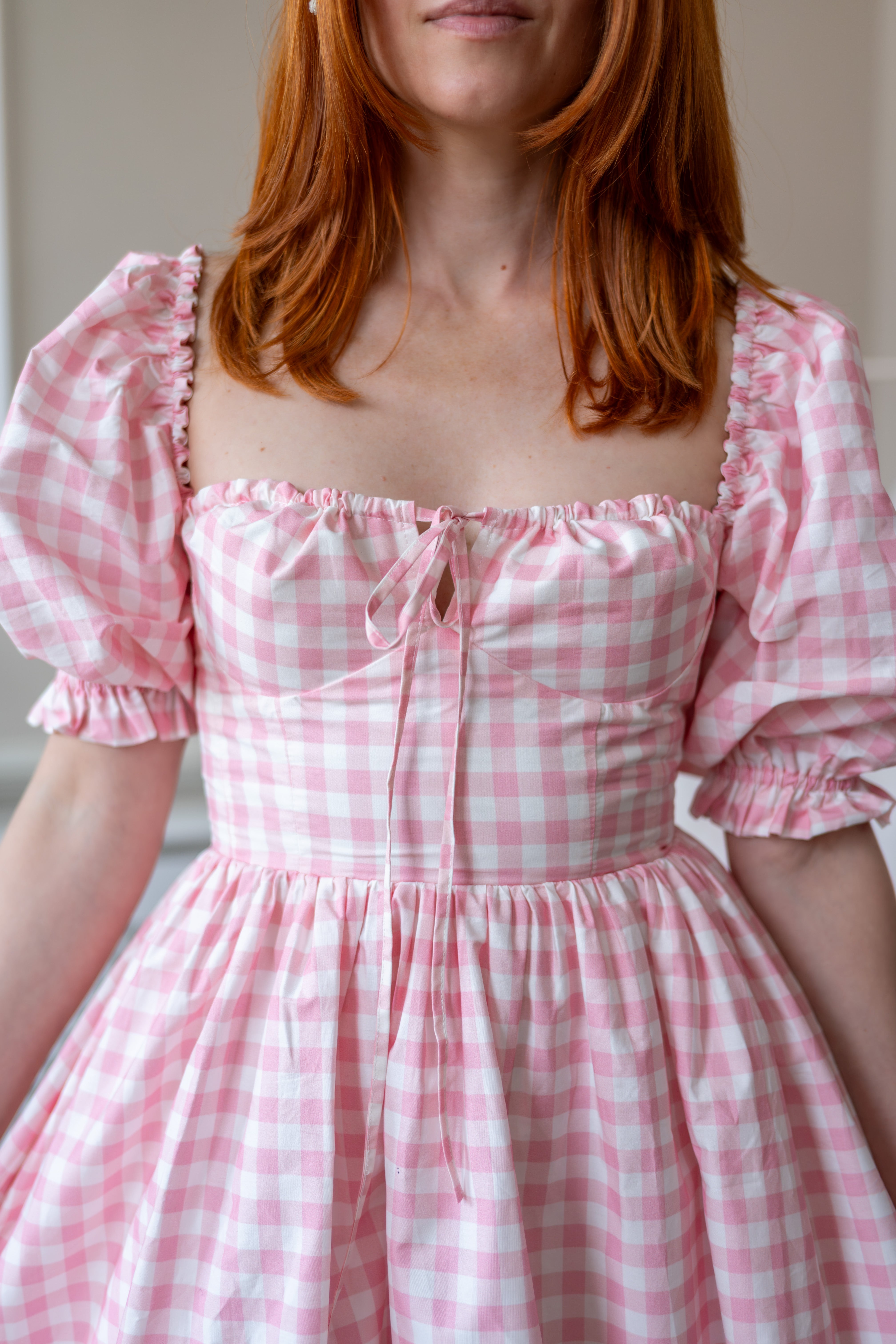 Cotton Candy Larkspur Dress
