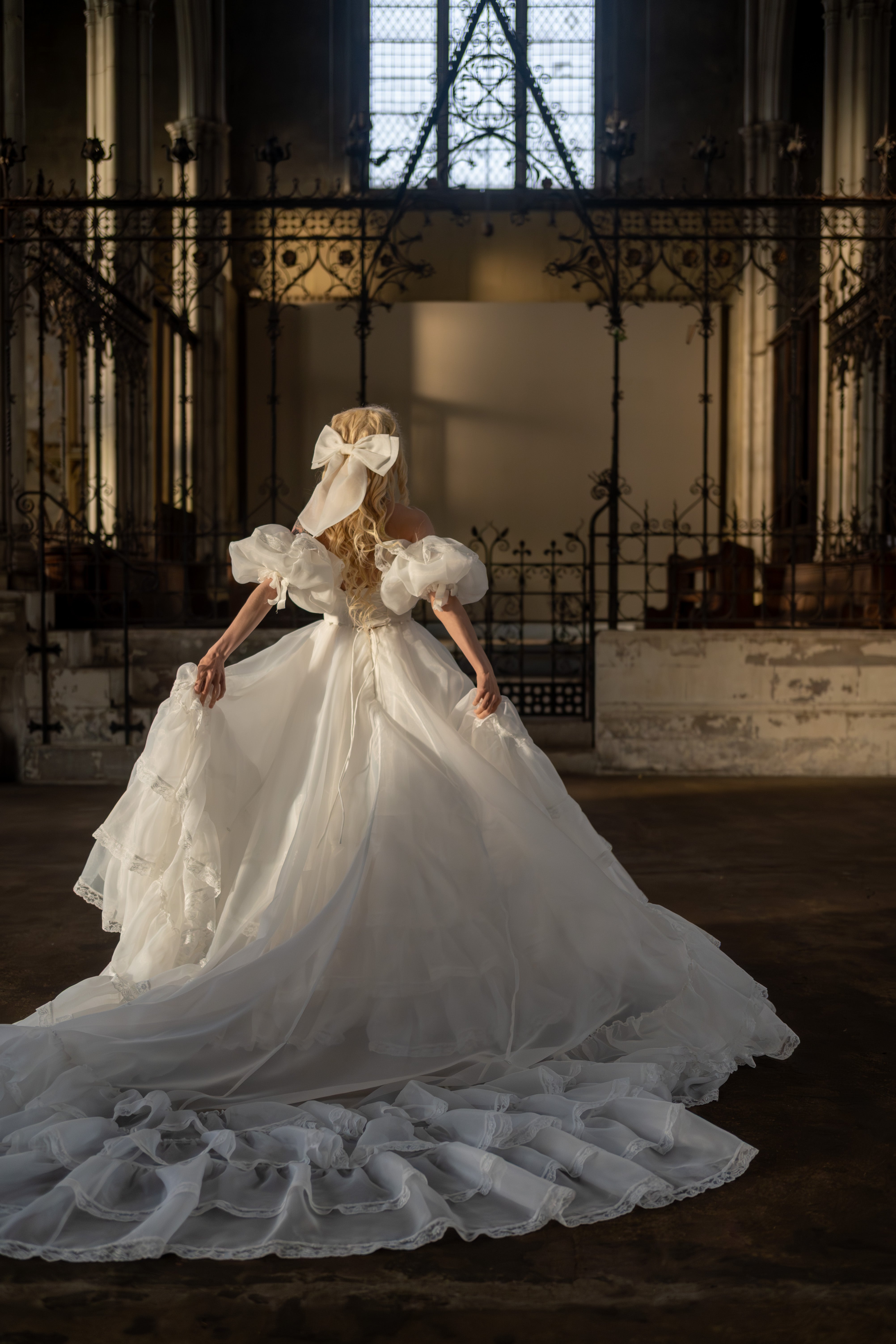 Créme Chantilly Ingénue Gown