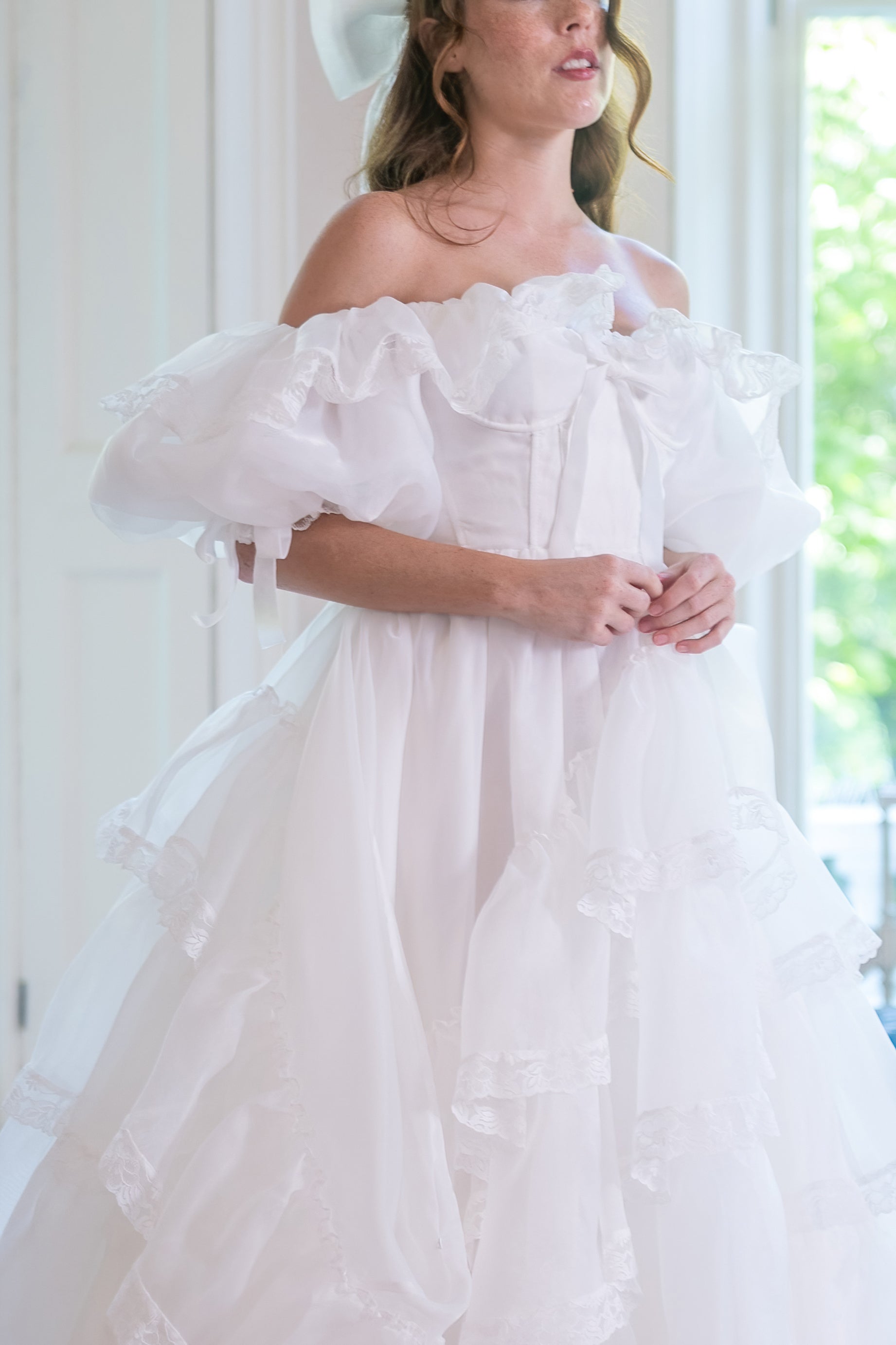 Créme Chantilly Ingénue Gown