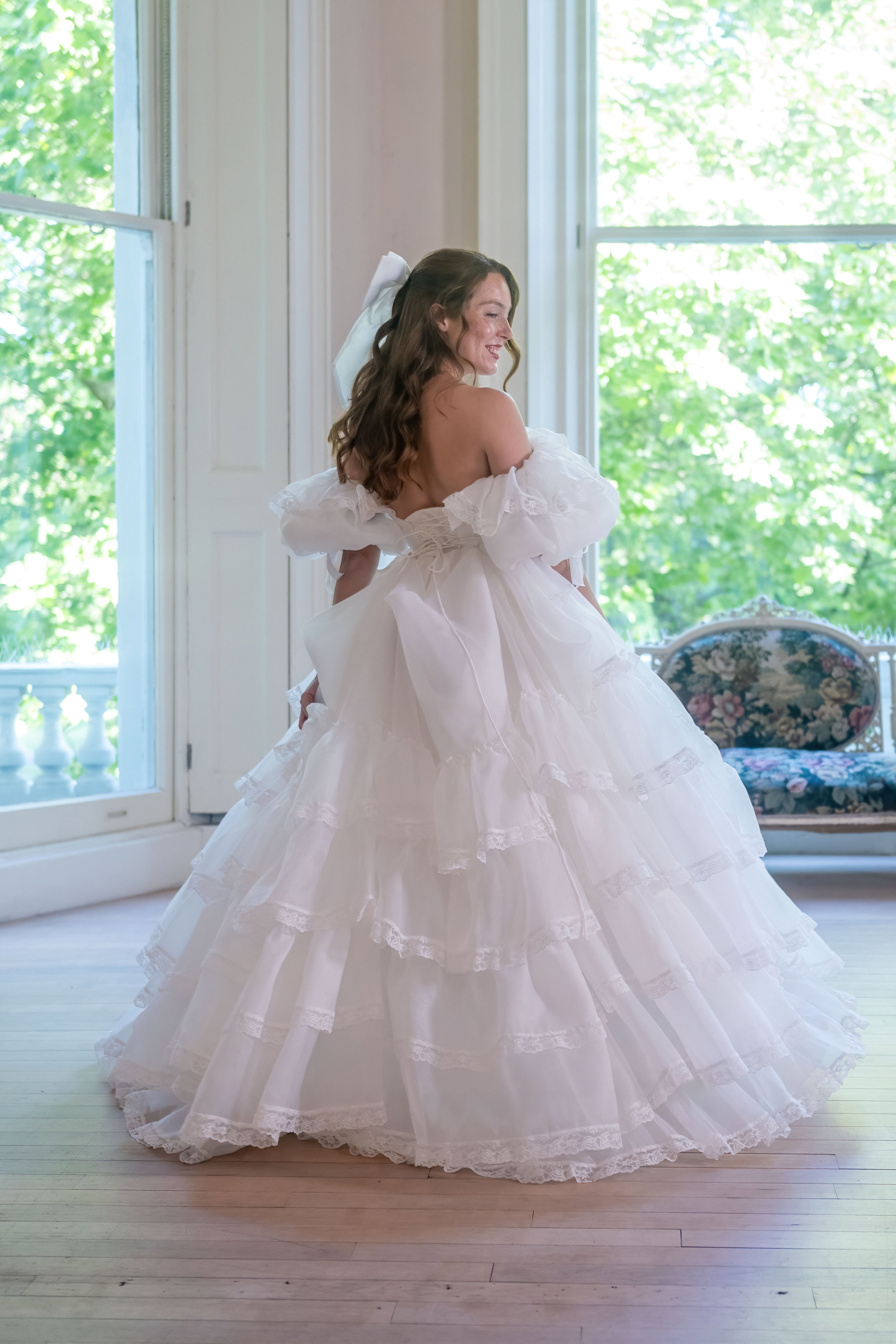 Créme Chantilly Ingénue Gown