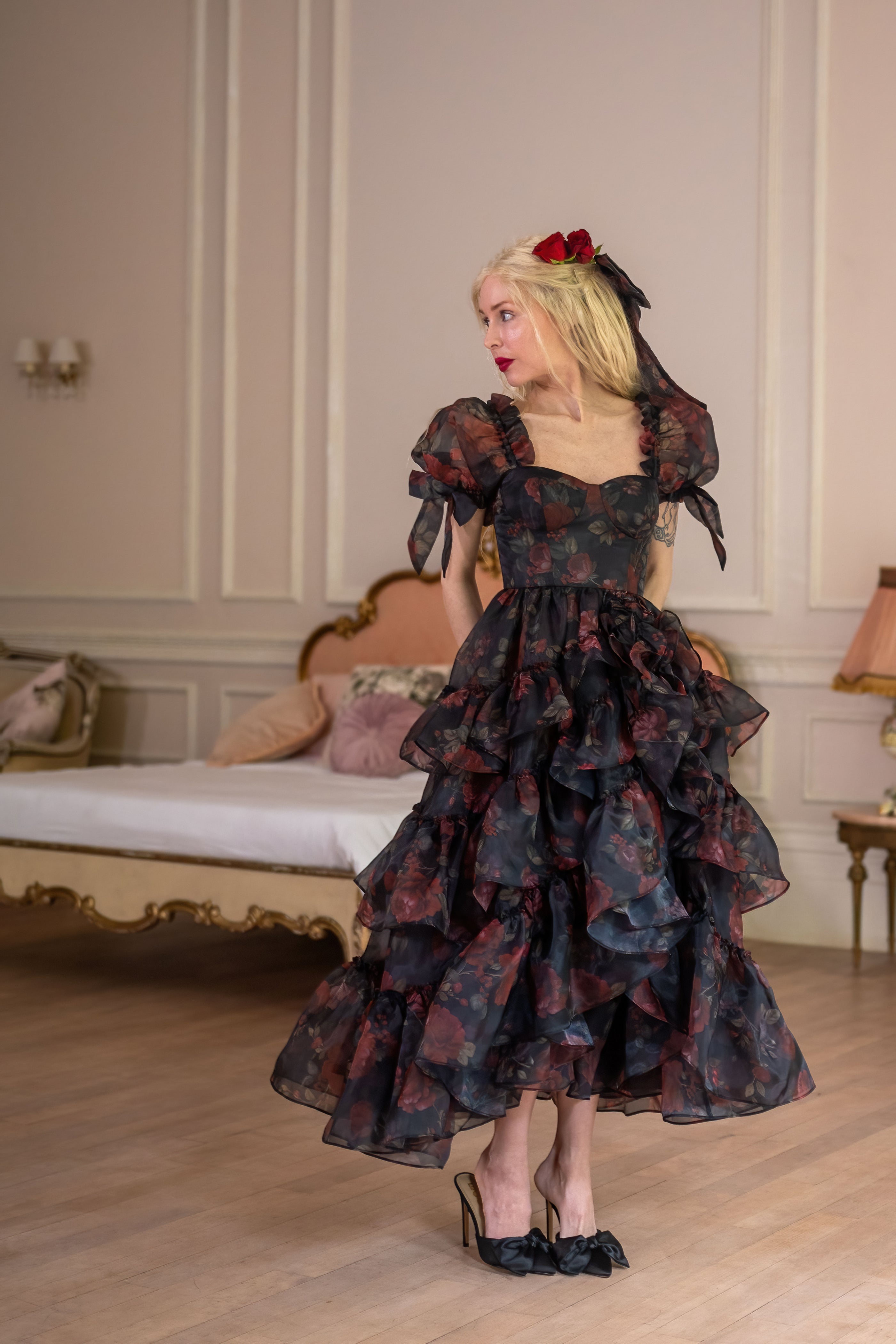 Dark Romance Demoiselle Dress