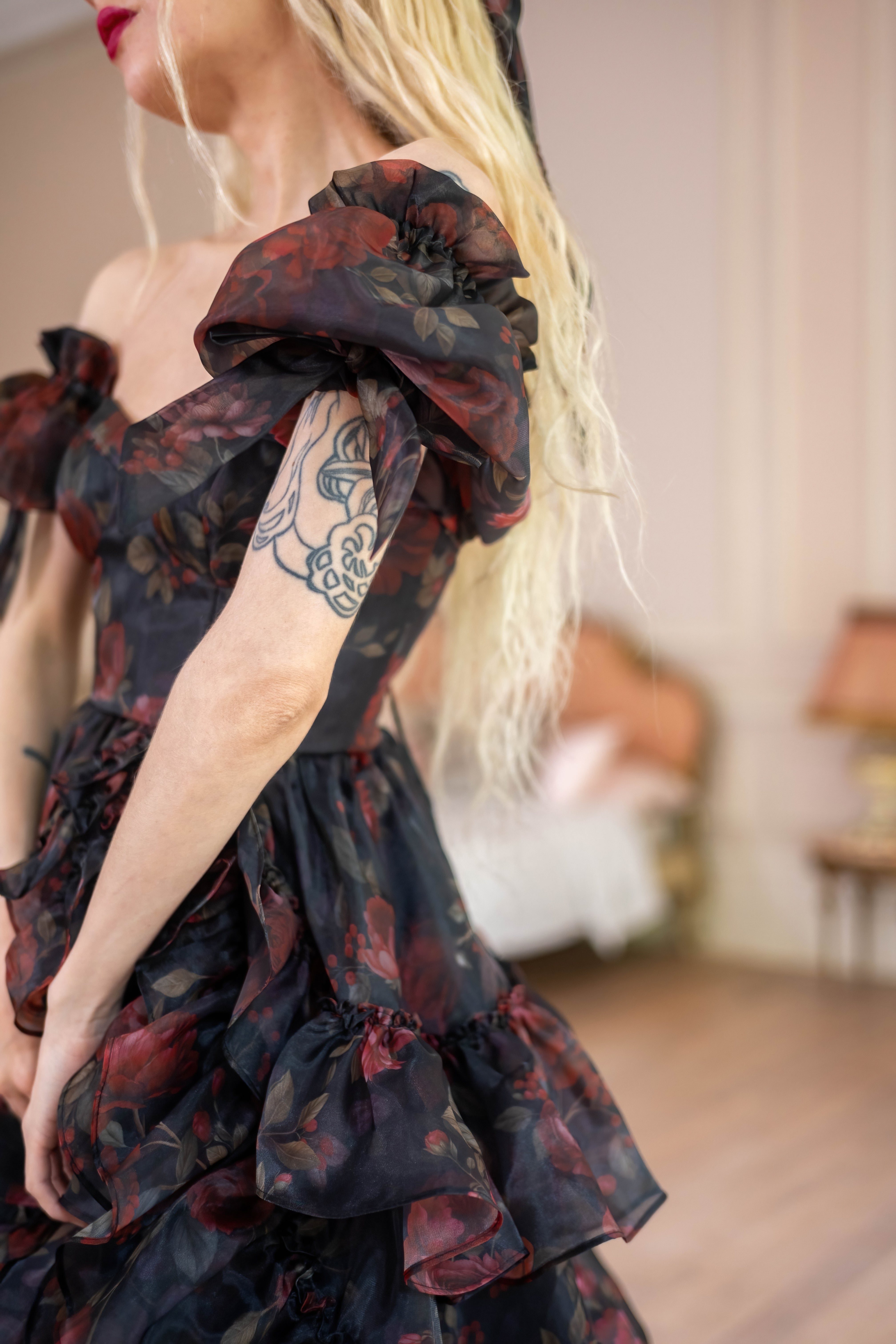 Dark Romance Demoiselle Dress