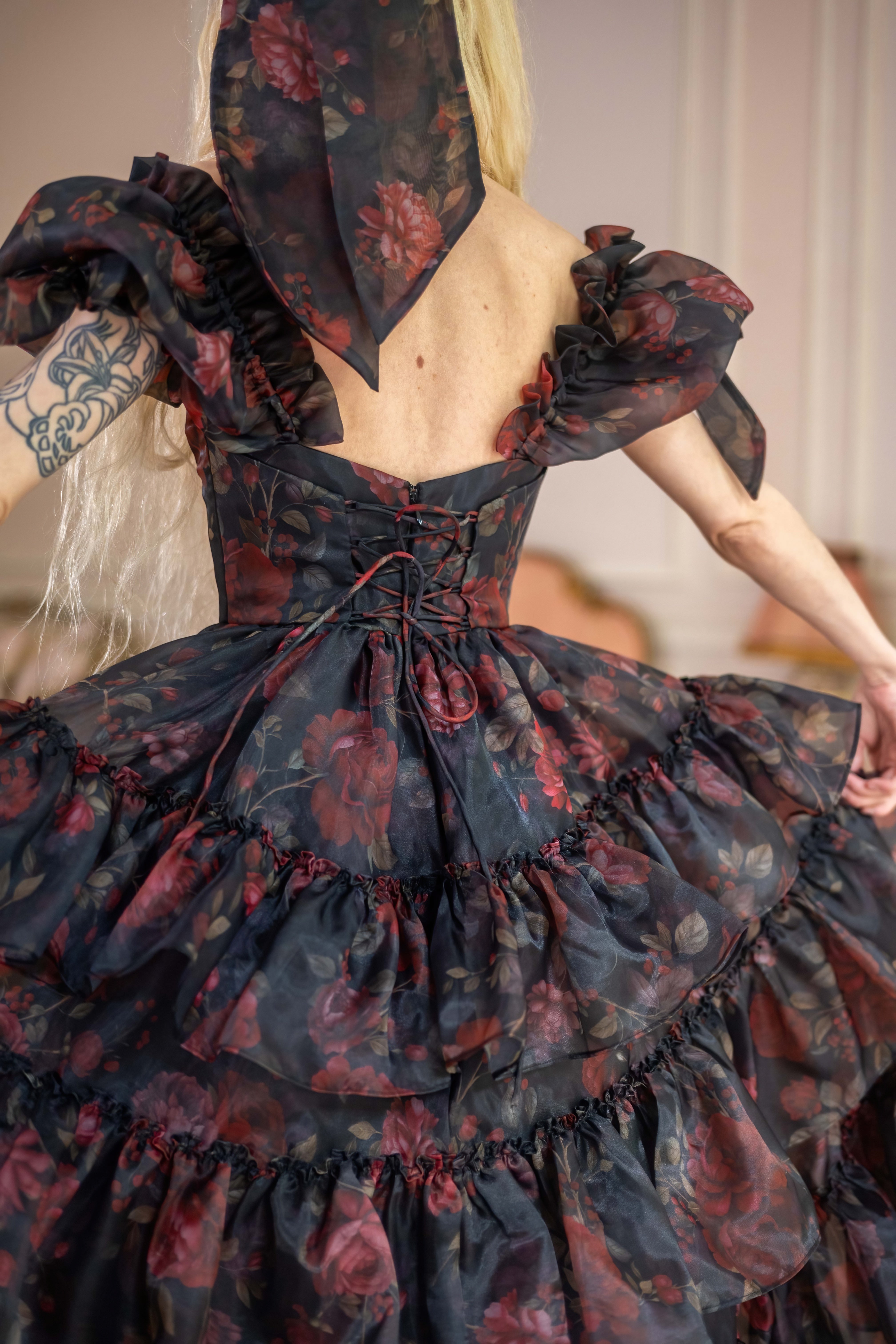 Dark Romance Demoiselle Dress