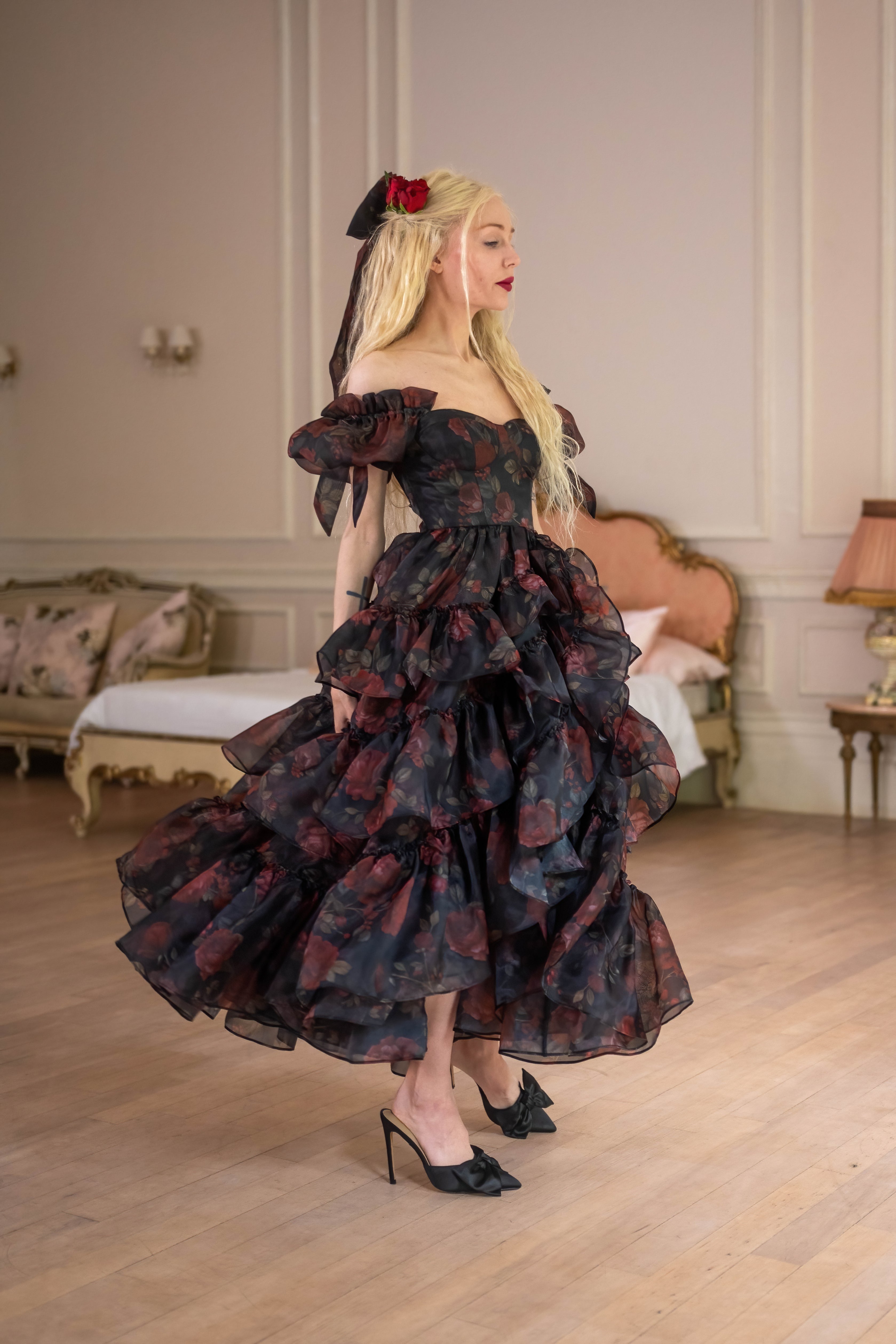 Dark Romance Demoiselle Dress