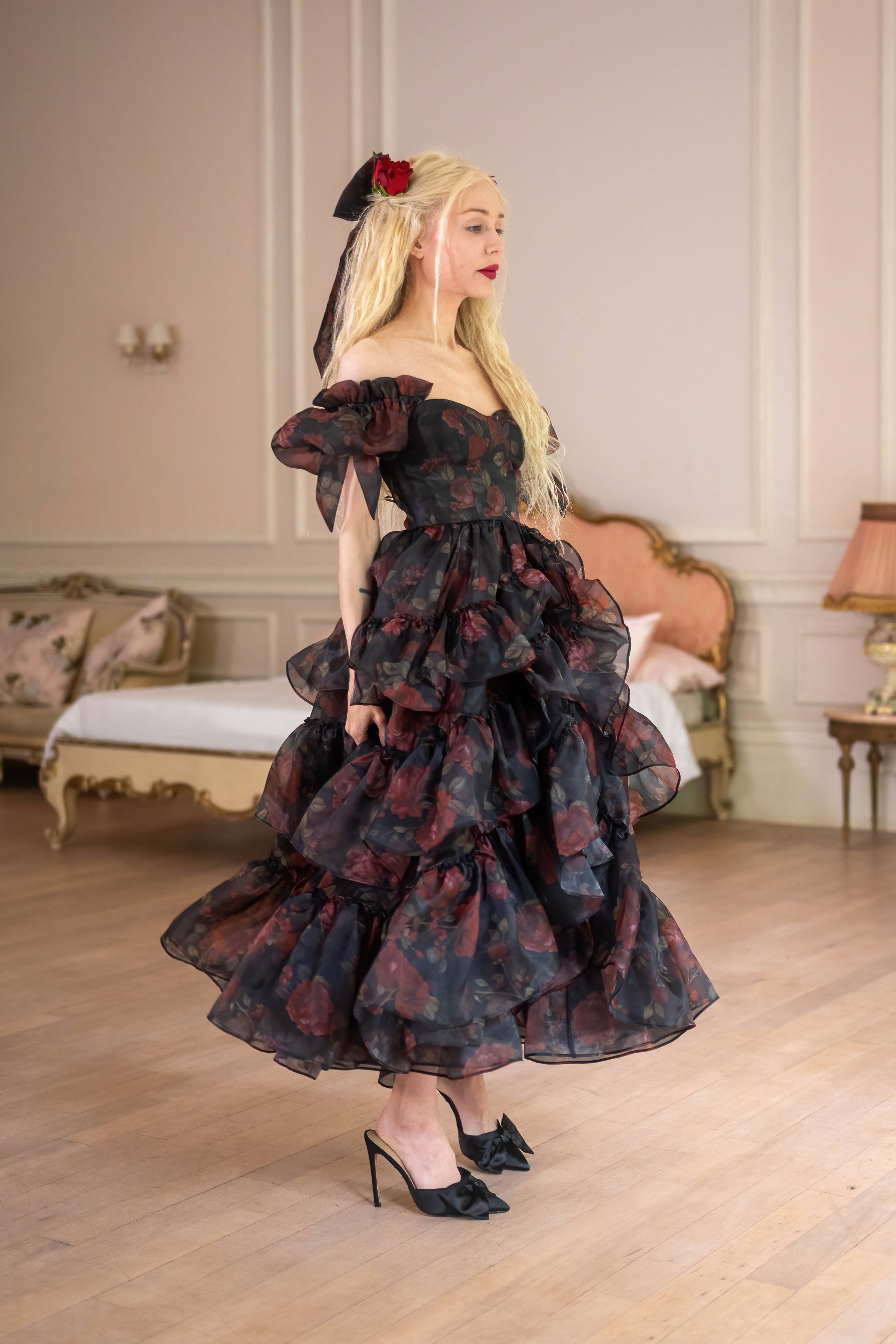 Dark Romance Demoiselle Dress