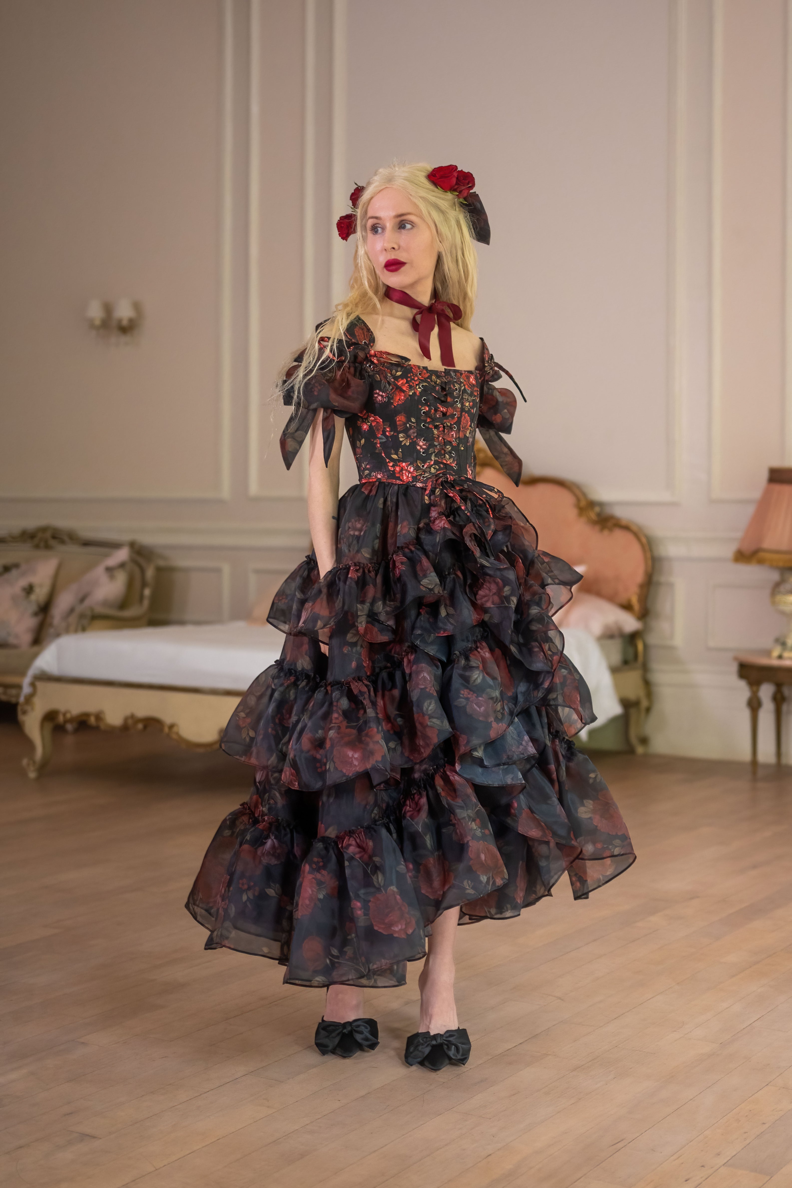 Dark Romance Demoiselle Dress
