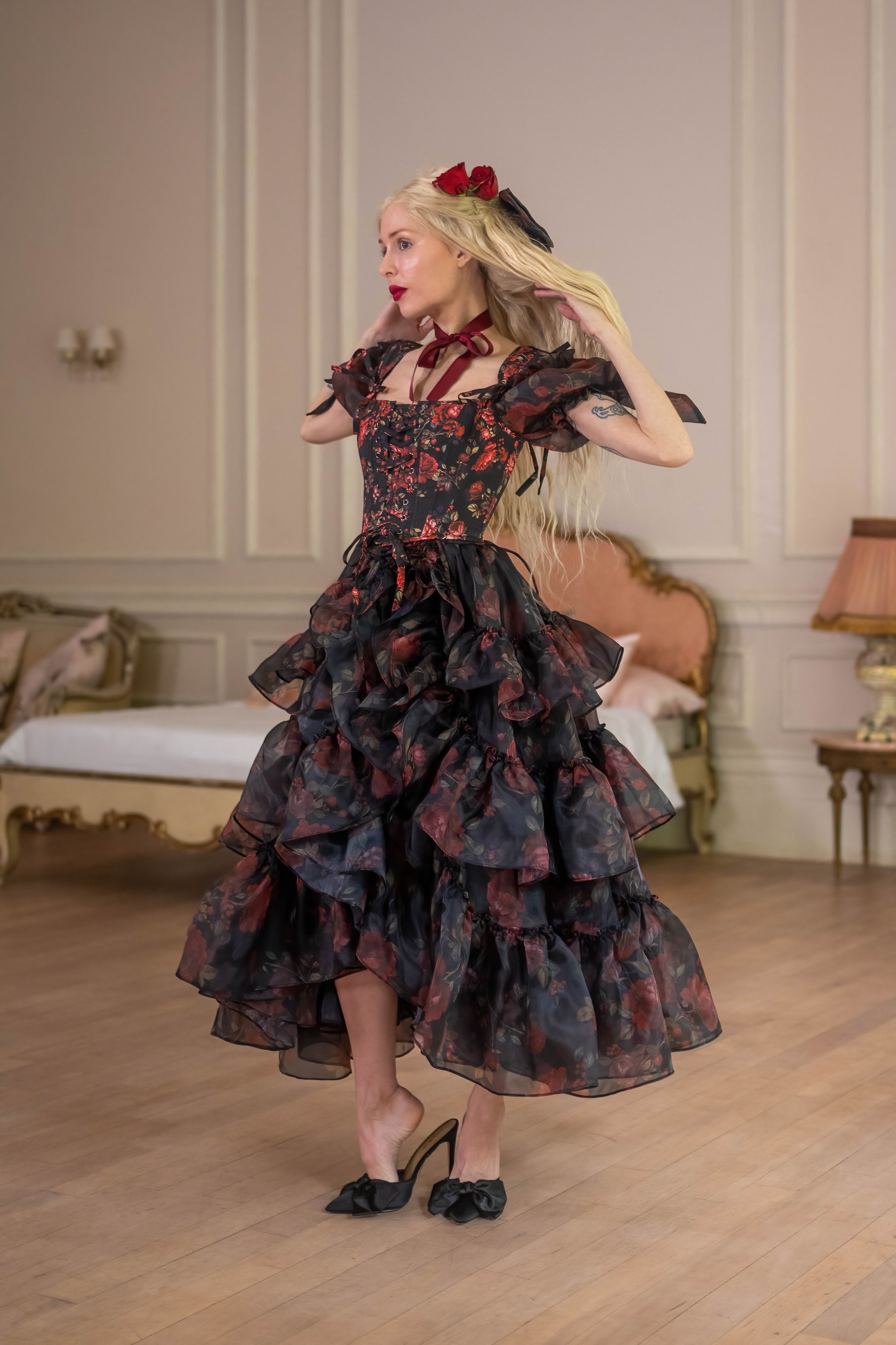 Dark Romance Demoiselle Dress