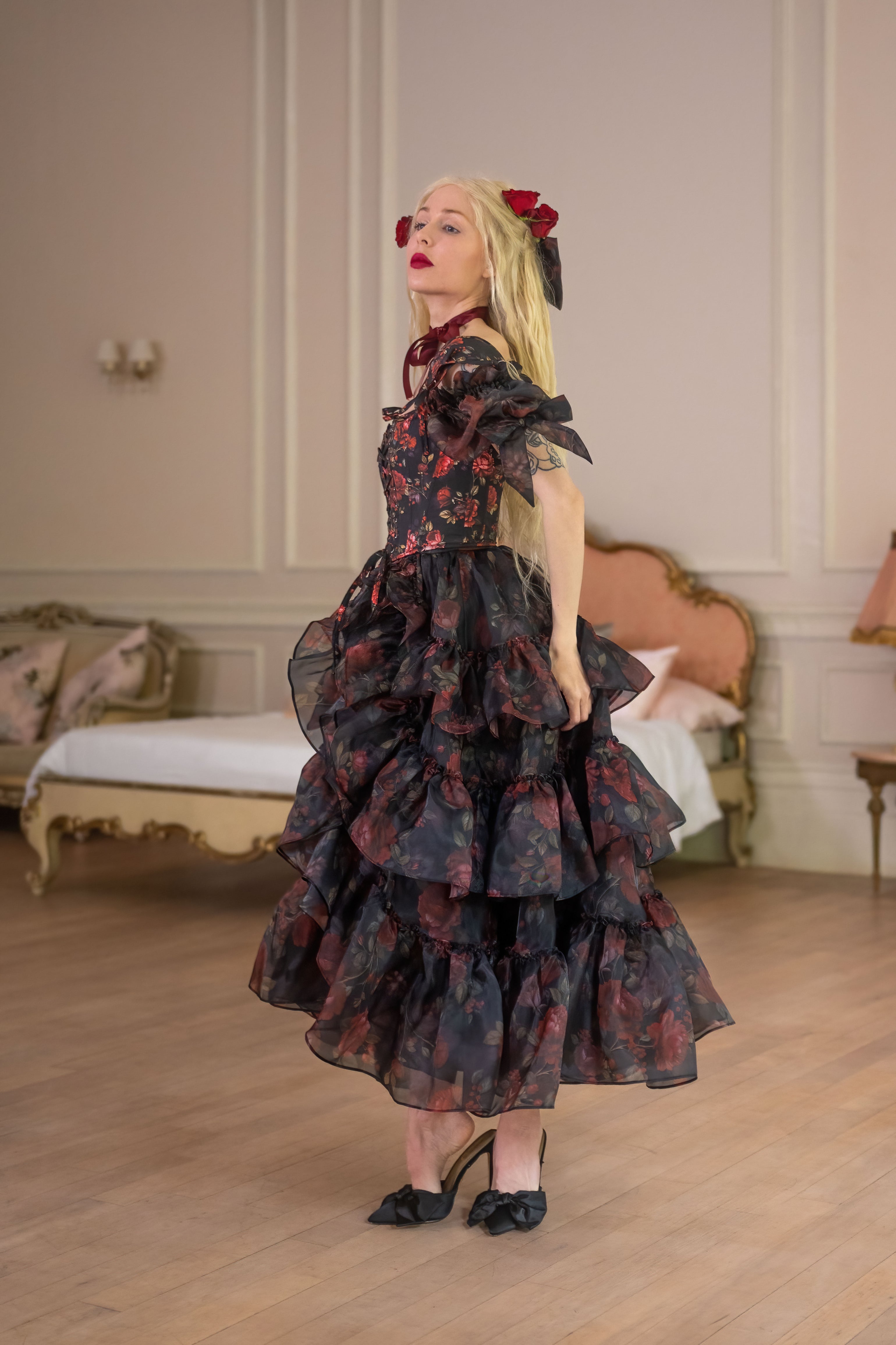 Dark Romance Demoiselle Dress