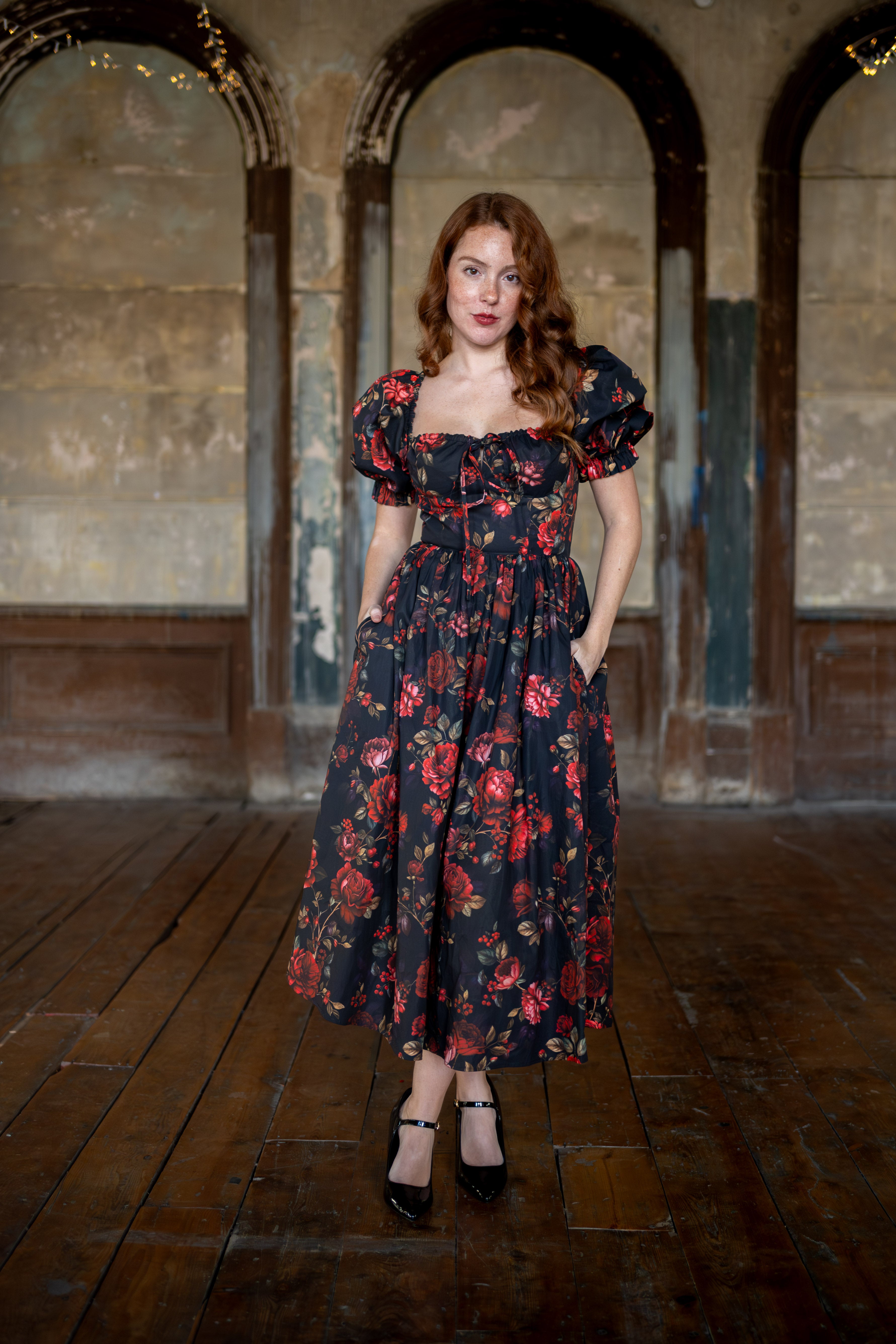 Dark Romance Larkspur Dress