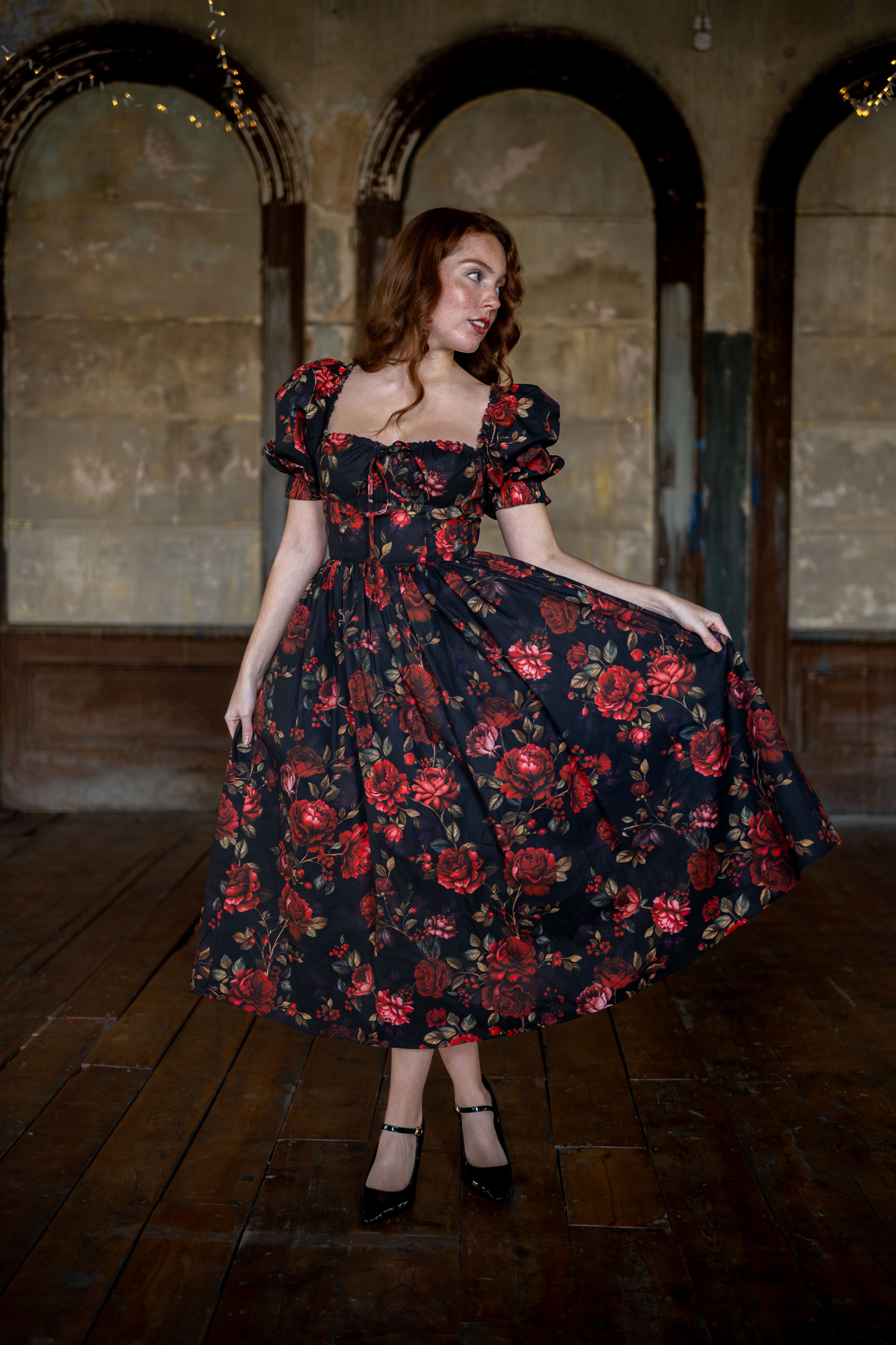 Dark Romance Larkspur Dress