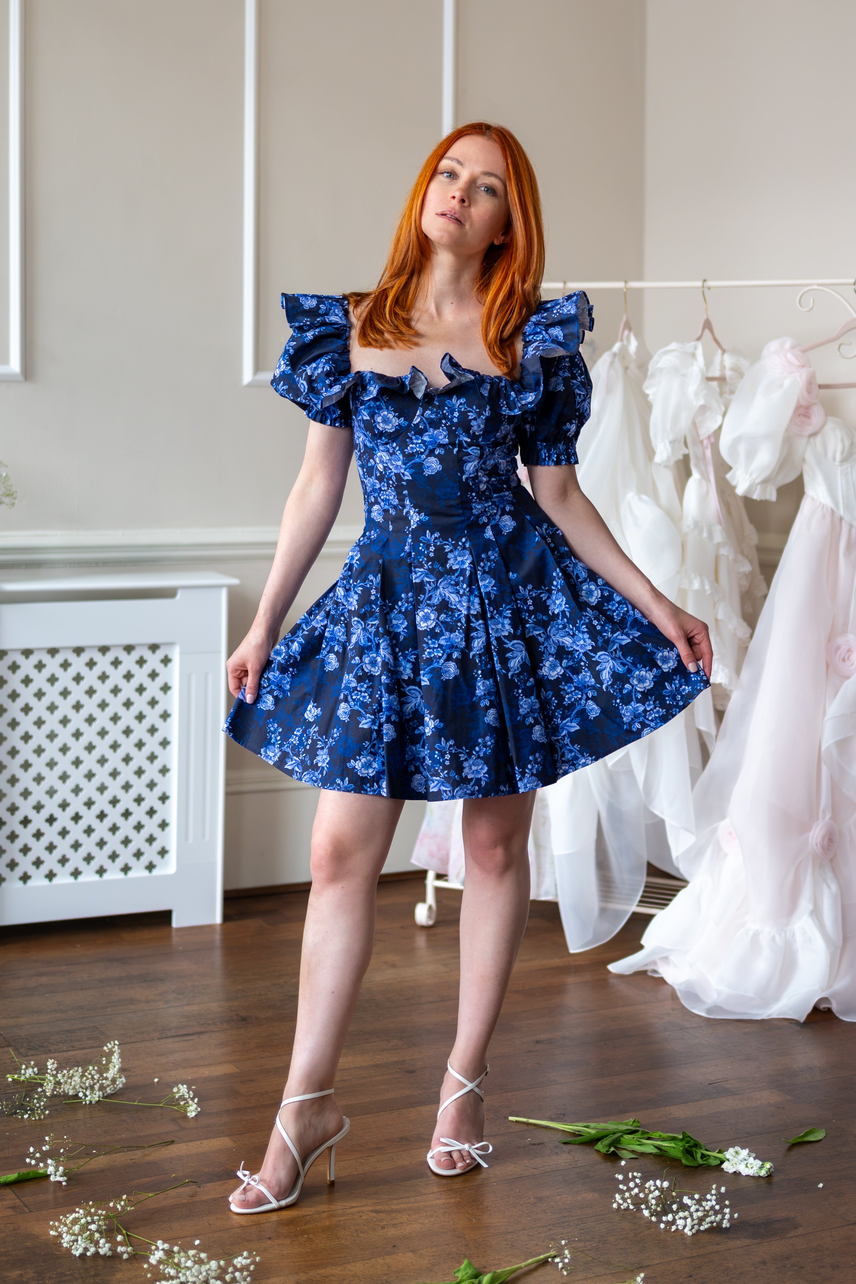 Dresden China Fanchon Dress