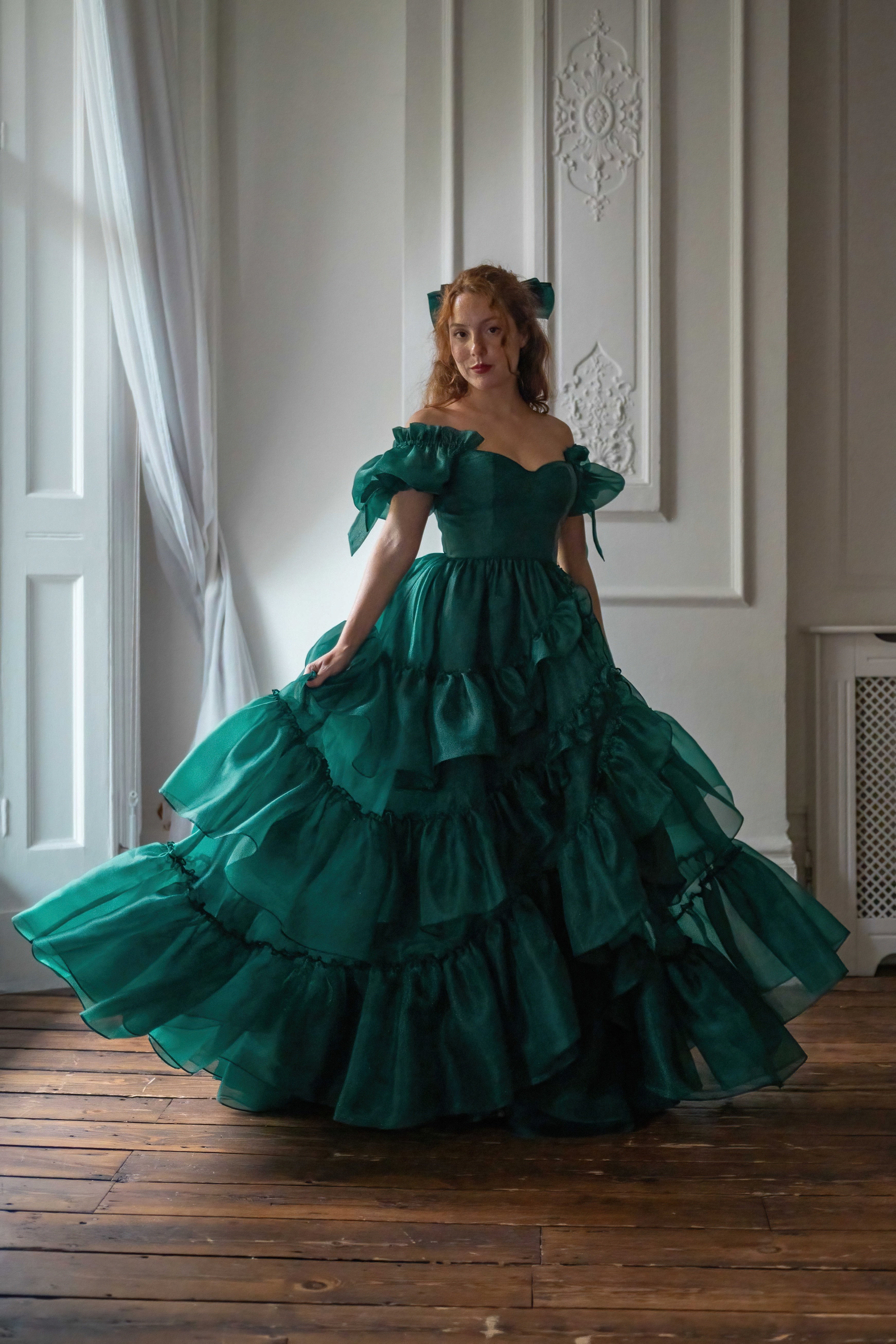 Elven Forest Mademoiselle Gown