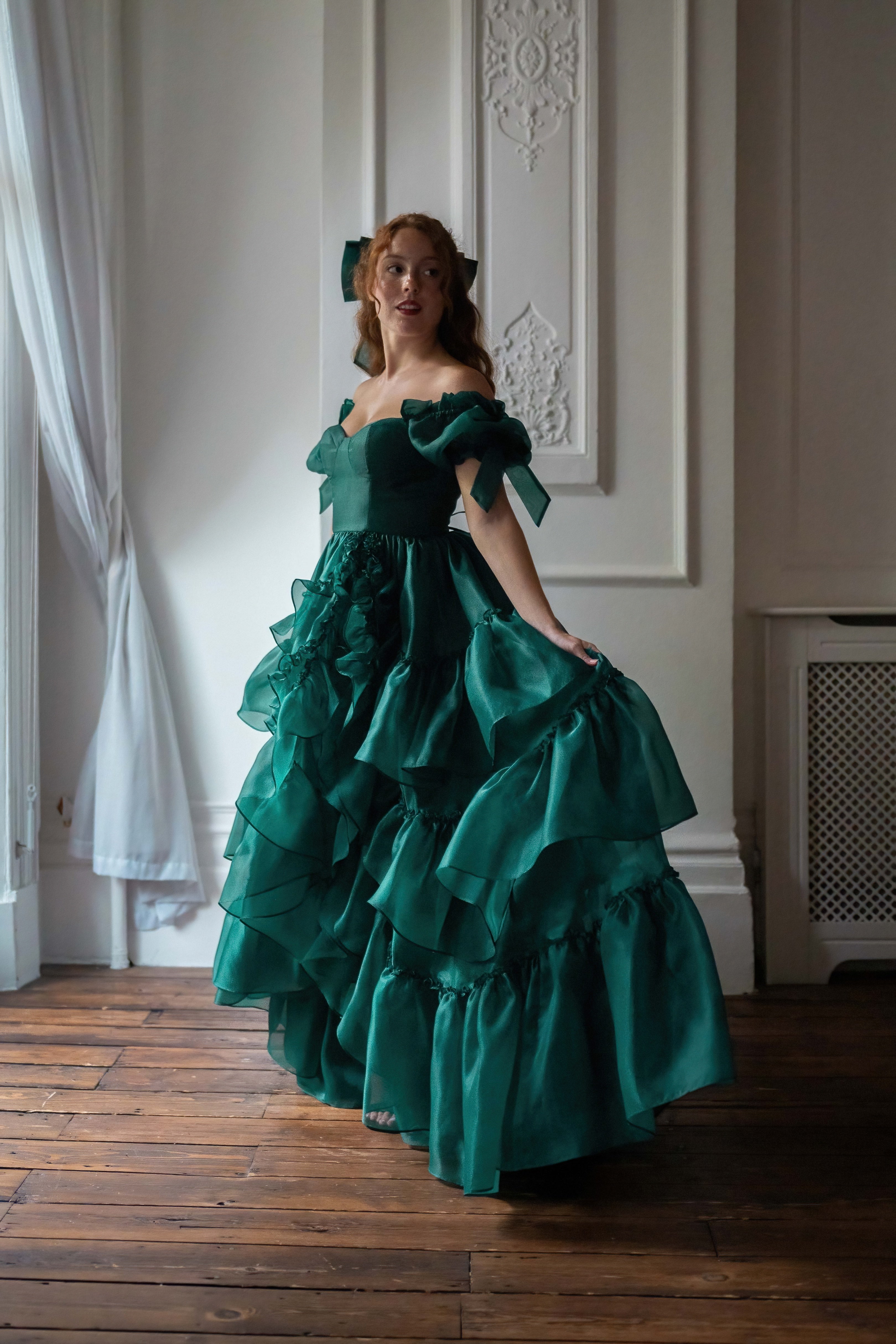 Elven Forest Mademoiselle Gown