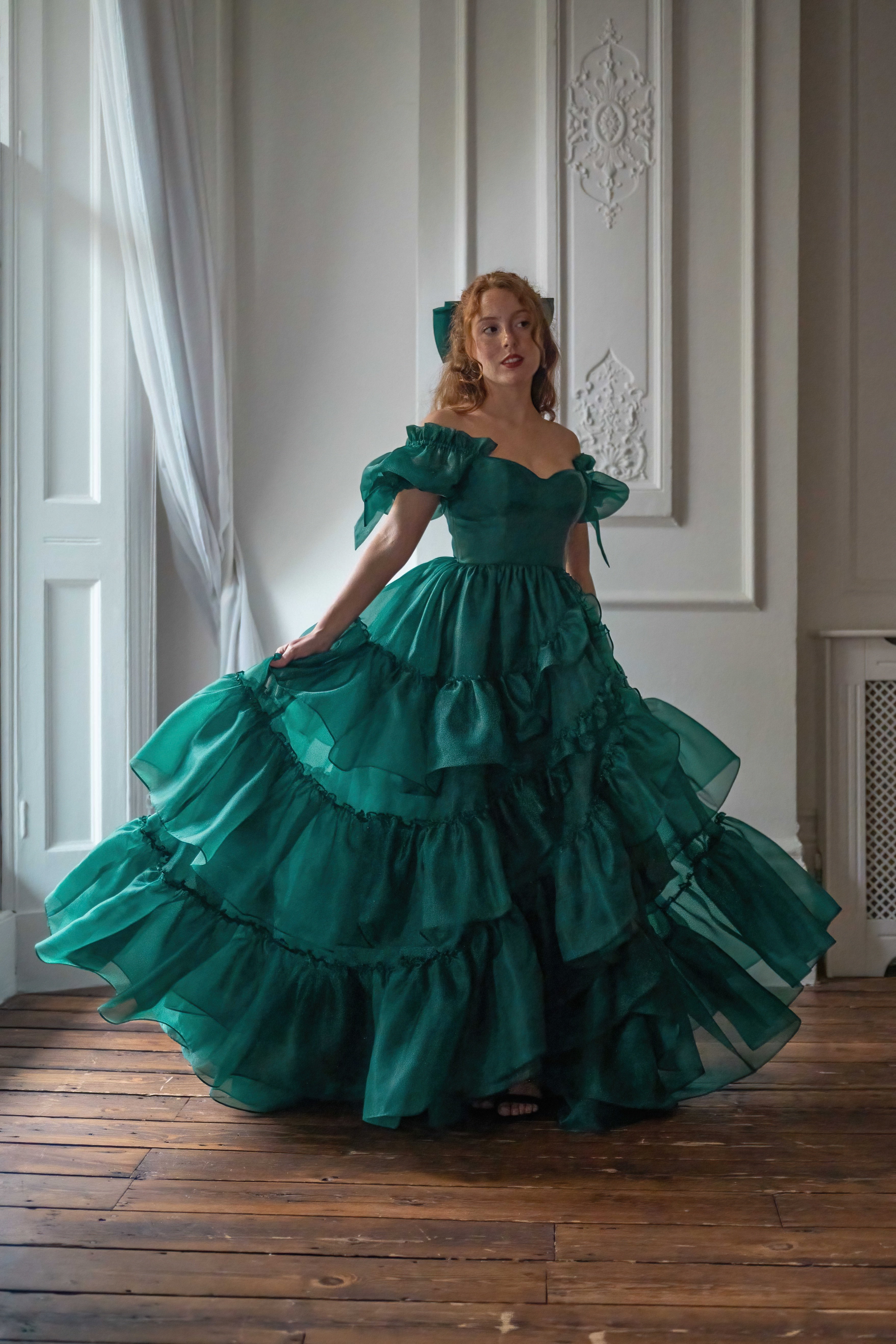 Elven Forest Mademoiselle Gown