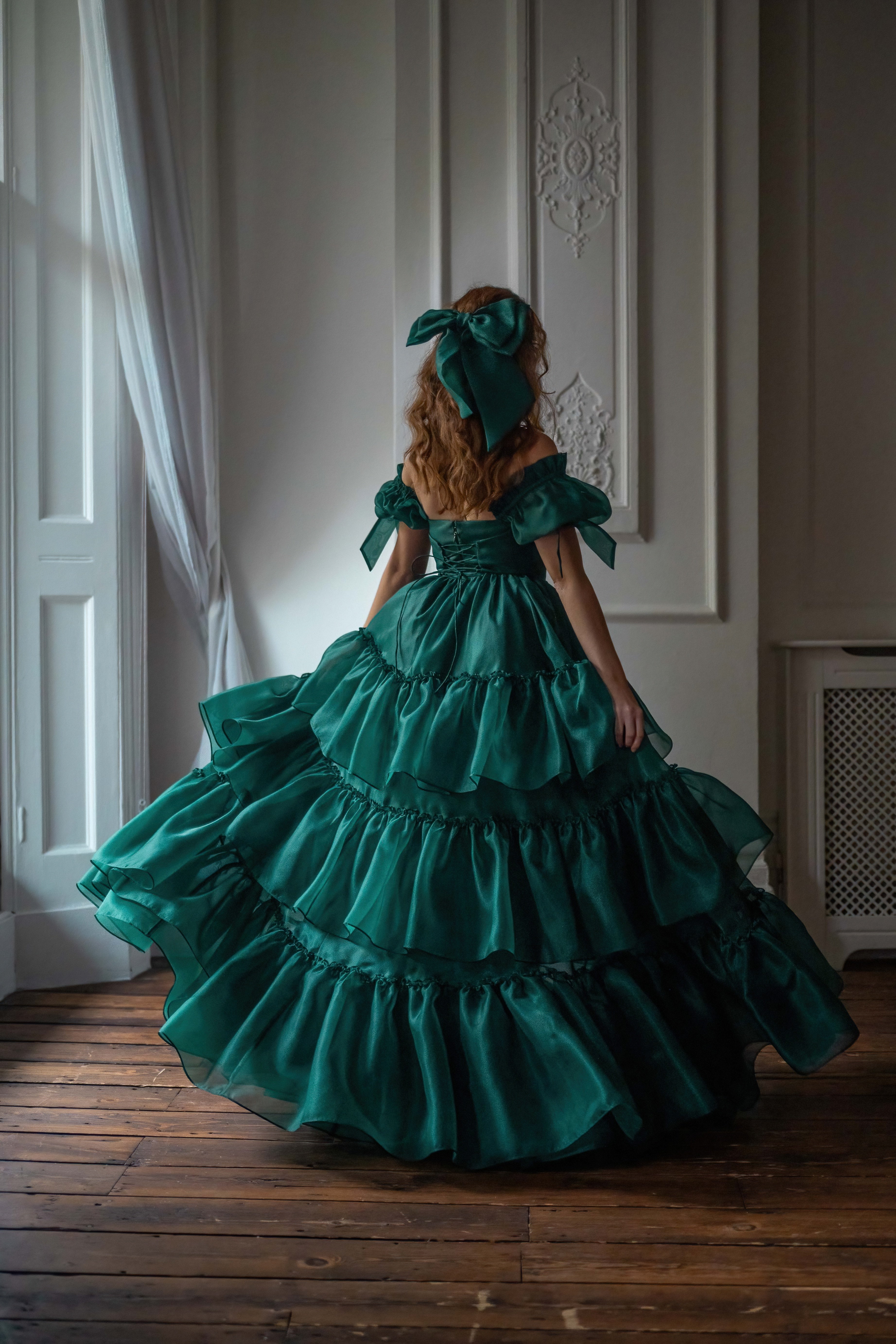 Elven Forest Mademoiselle Gown