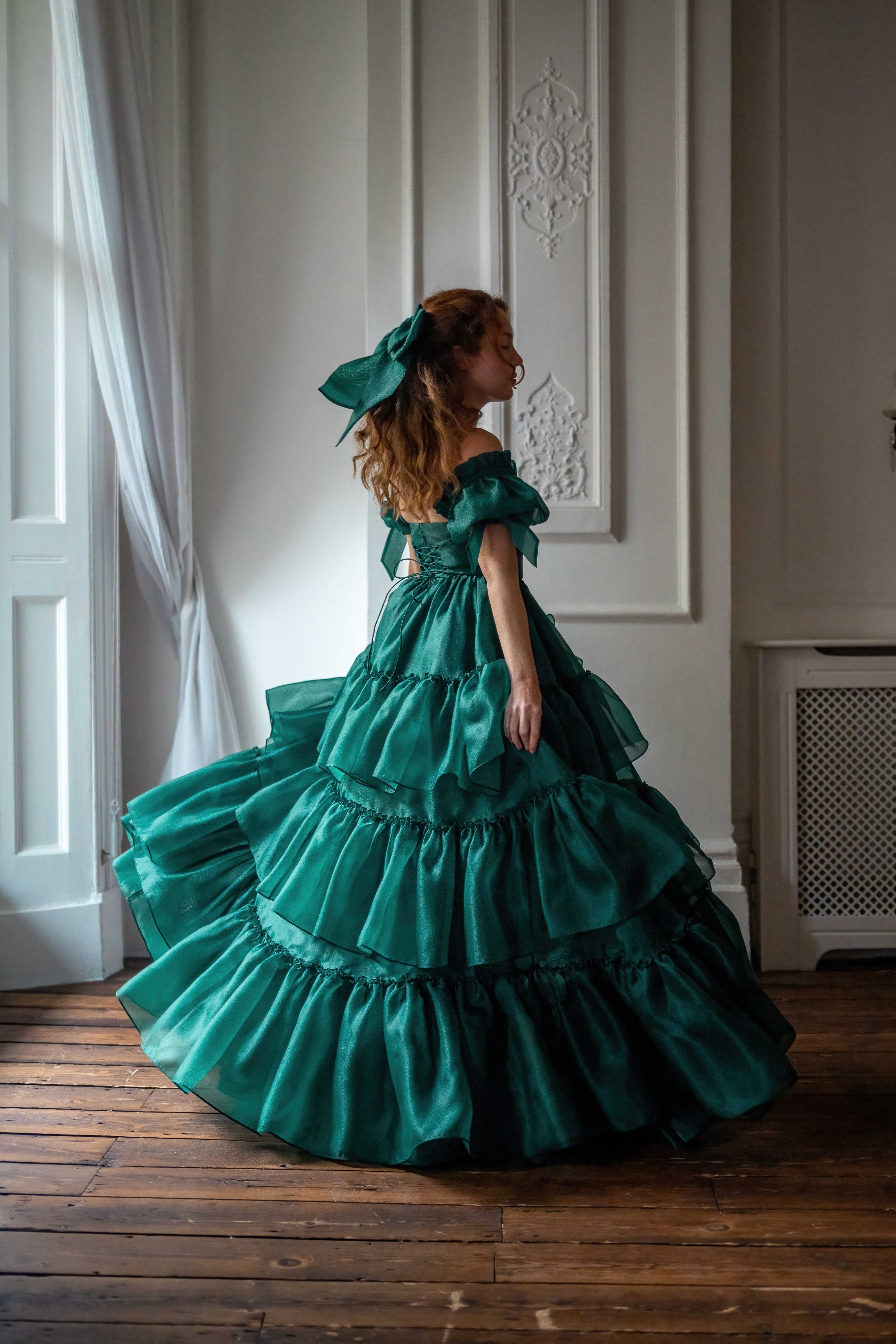 Elven Forest Mademoiselle Gown